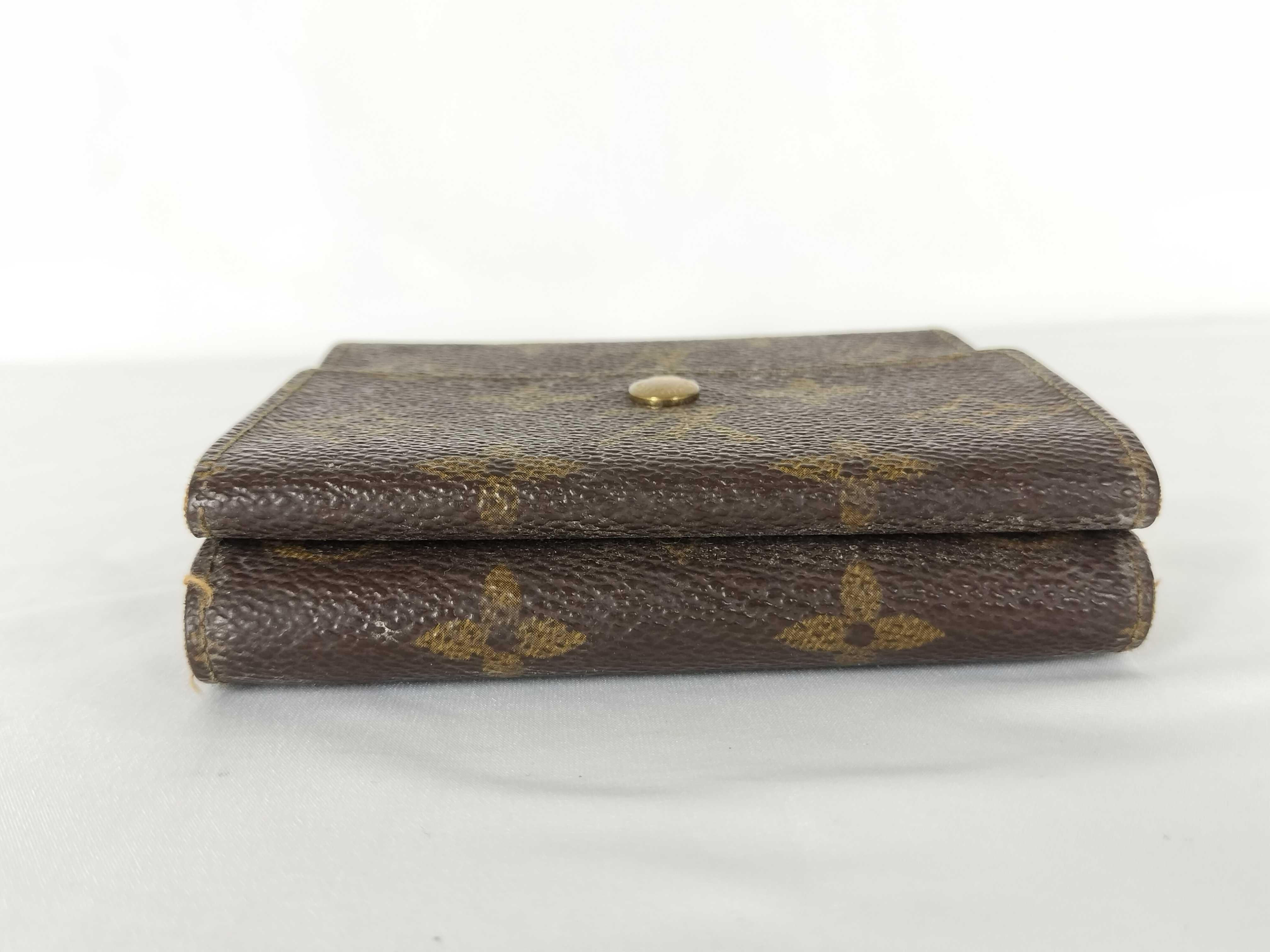 Monogram Portefeuille Elise Tri-fold Wallet with Double Snap Closure M61654 — view 13