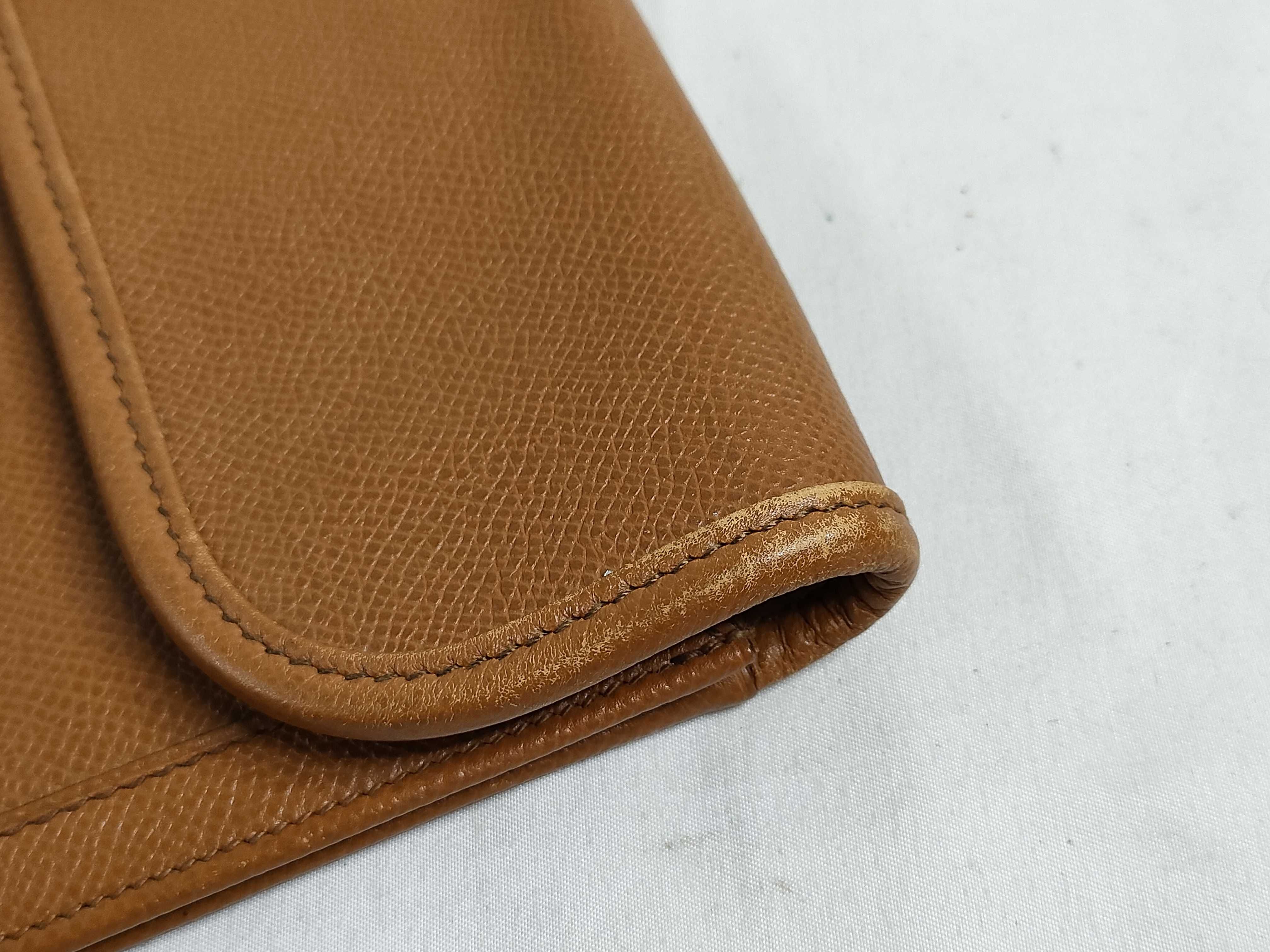 FR-Hermès Jige PM Cushbell Clutch Gold T: 1990 Clutch Bag — view 12