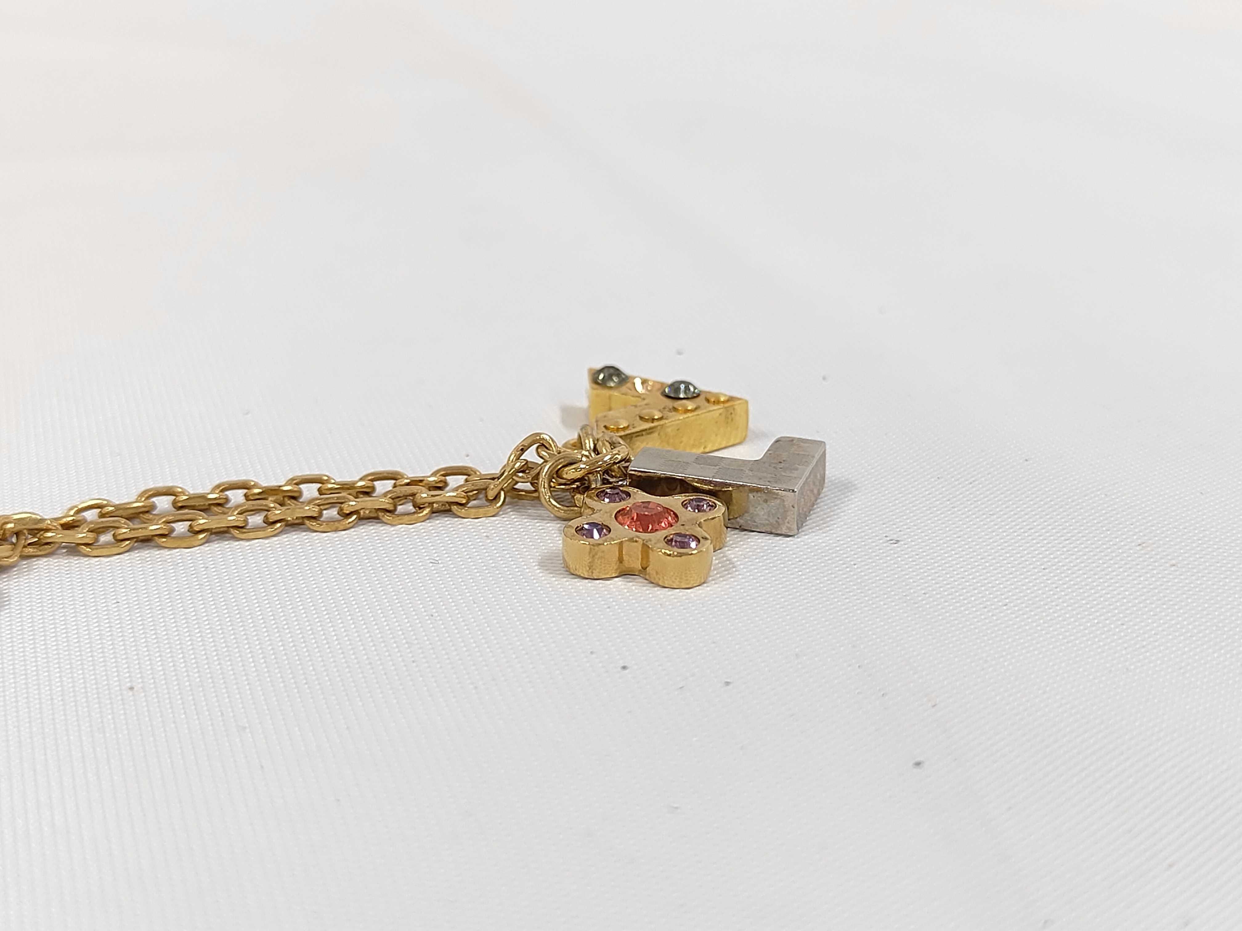 Pendant Love Letters Gold Necklace — view 3