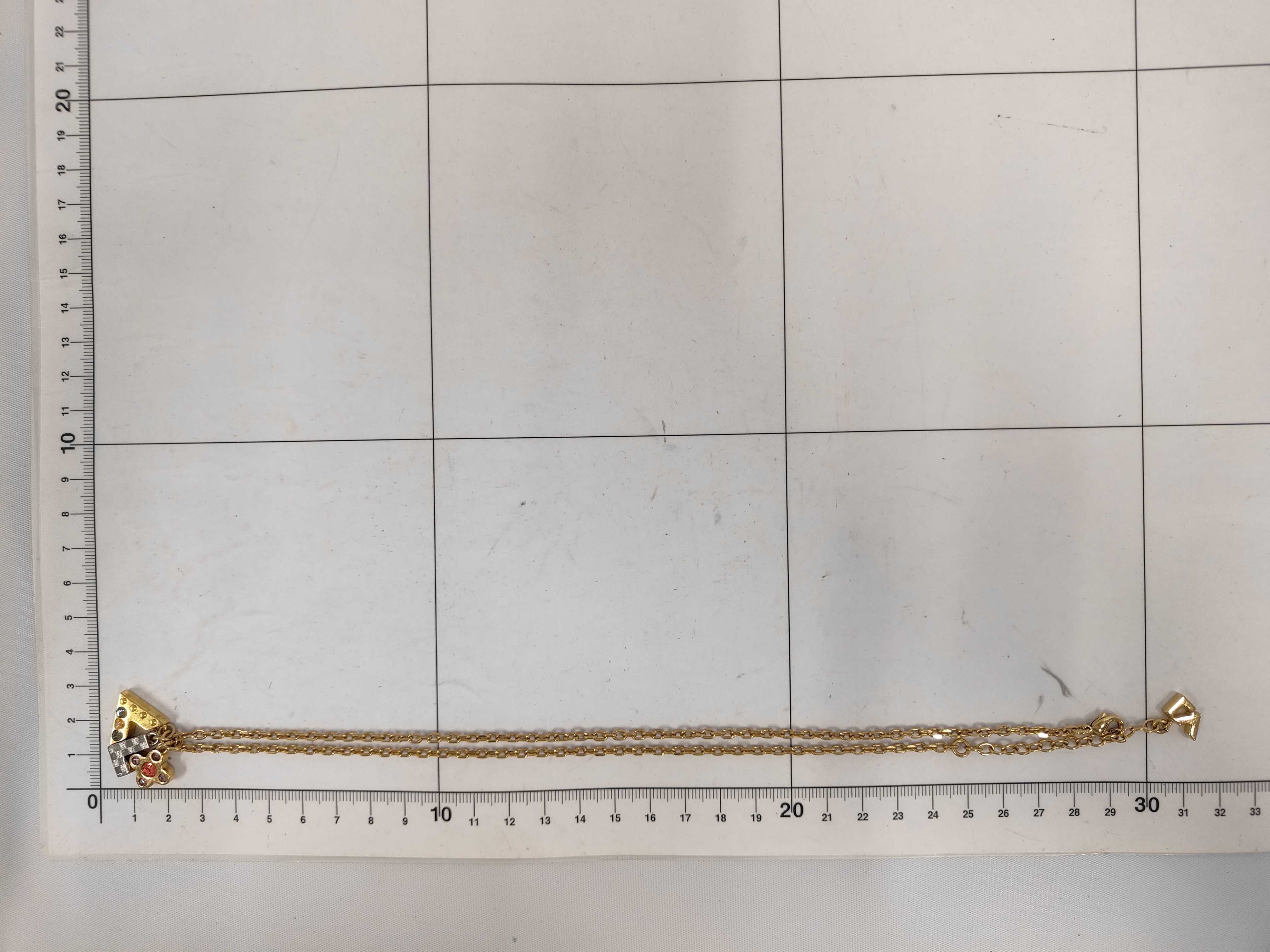 Pendant Love Letters Gold Necklace — view 6