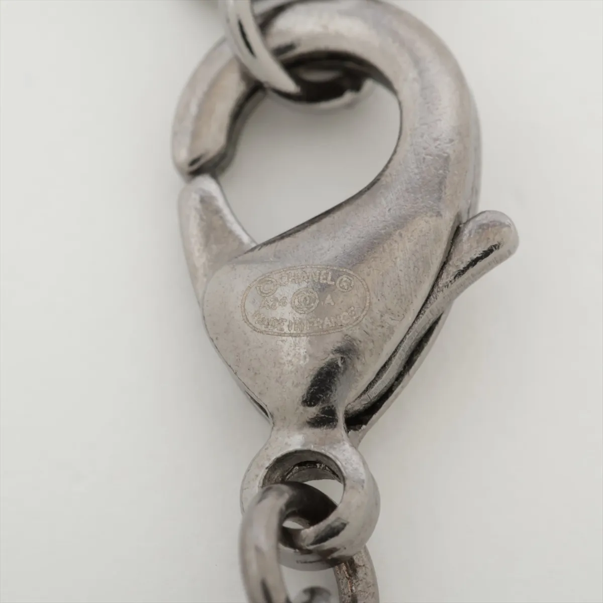 Coco Mark A24A Necklace, Metal, Gunmetal, — view 4