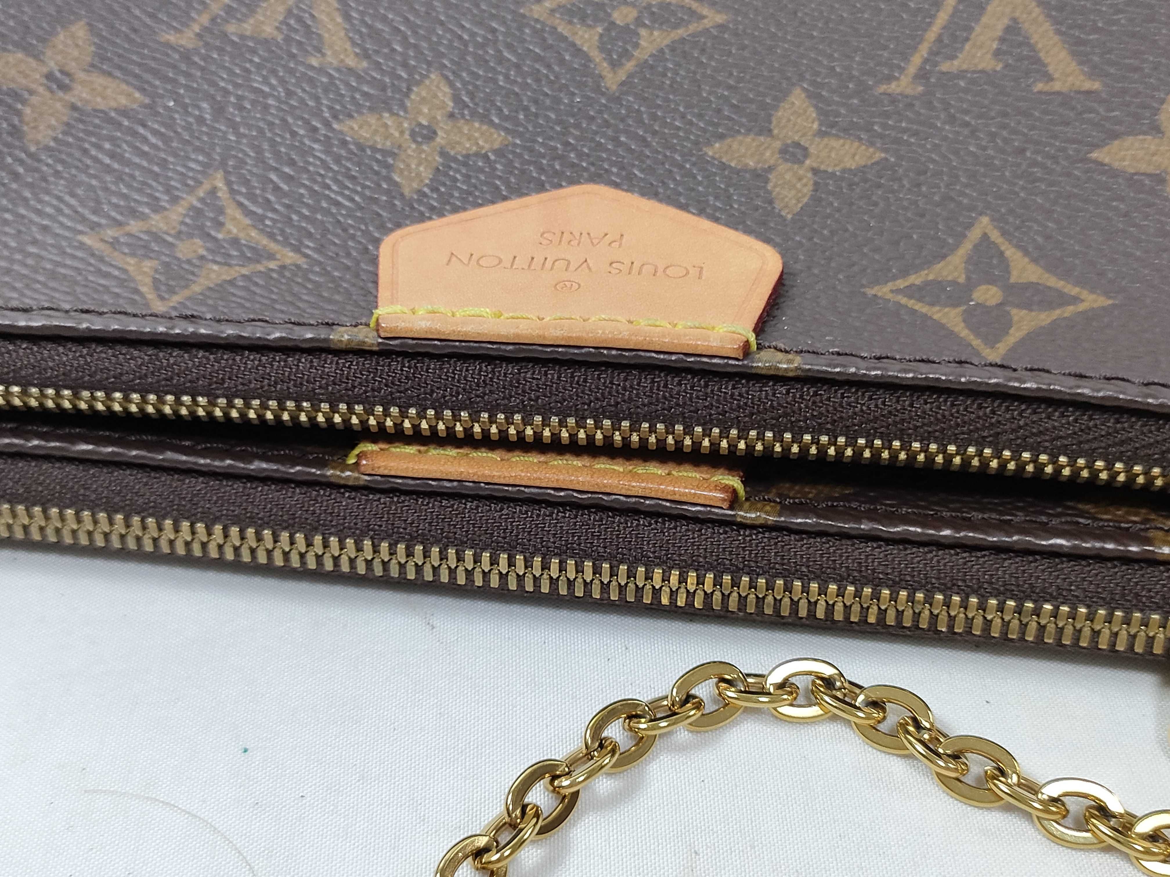 Monogram Louis Vuitton Multi Pochette Accessoires Monogram M44840 RFID-protected shoulder bag — view 8