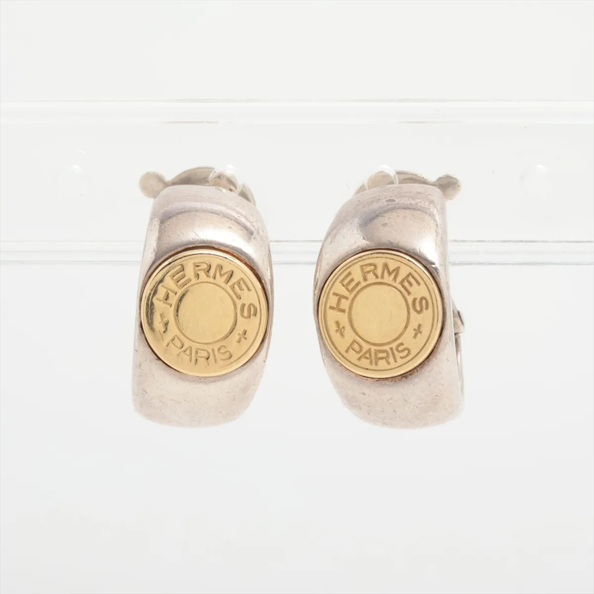 Sellier Earrings (for both ears) 925 x 750 mm 16.5g Gold x Silver — view 2