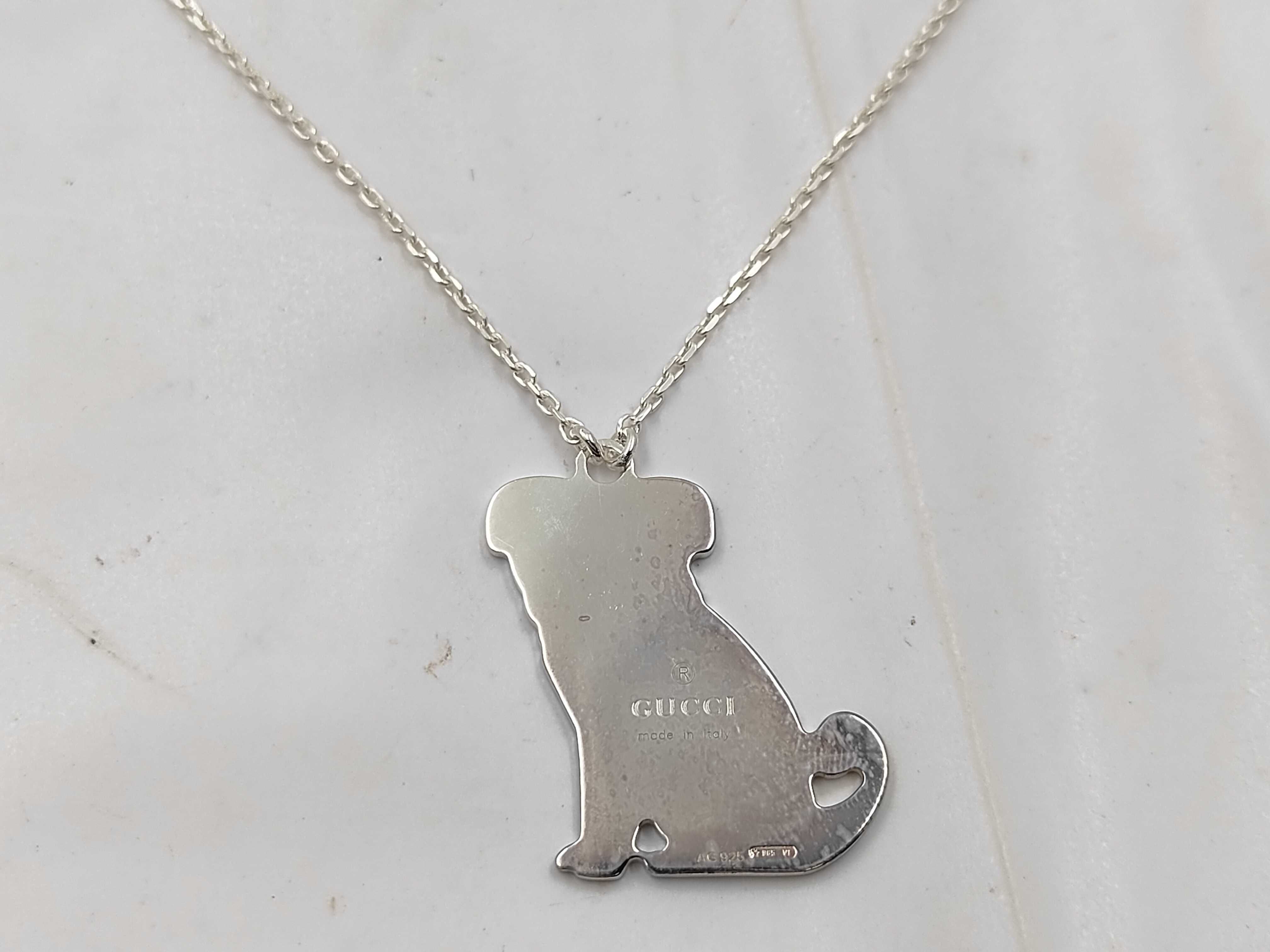 Pug Ag925 Necklace — view 2