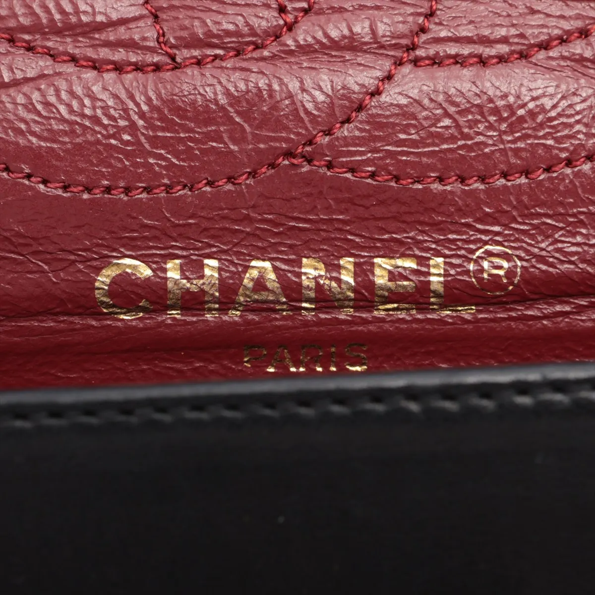 Matelasse Lambskin Double Flap Double Chain Bag Paris Limited Black Gold Hardware 411811 Series 0 — view 13