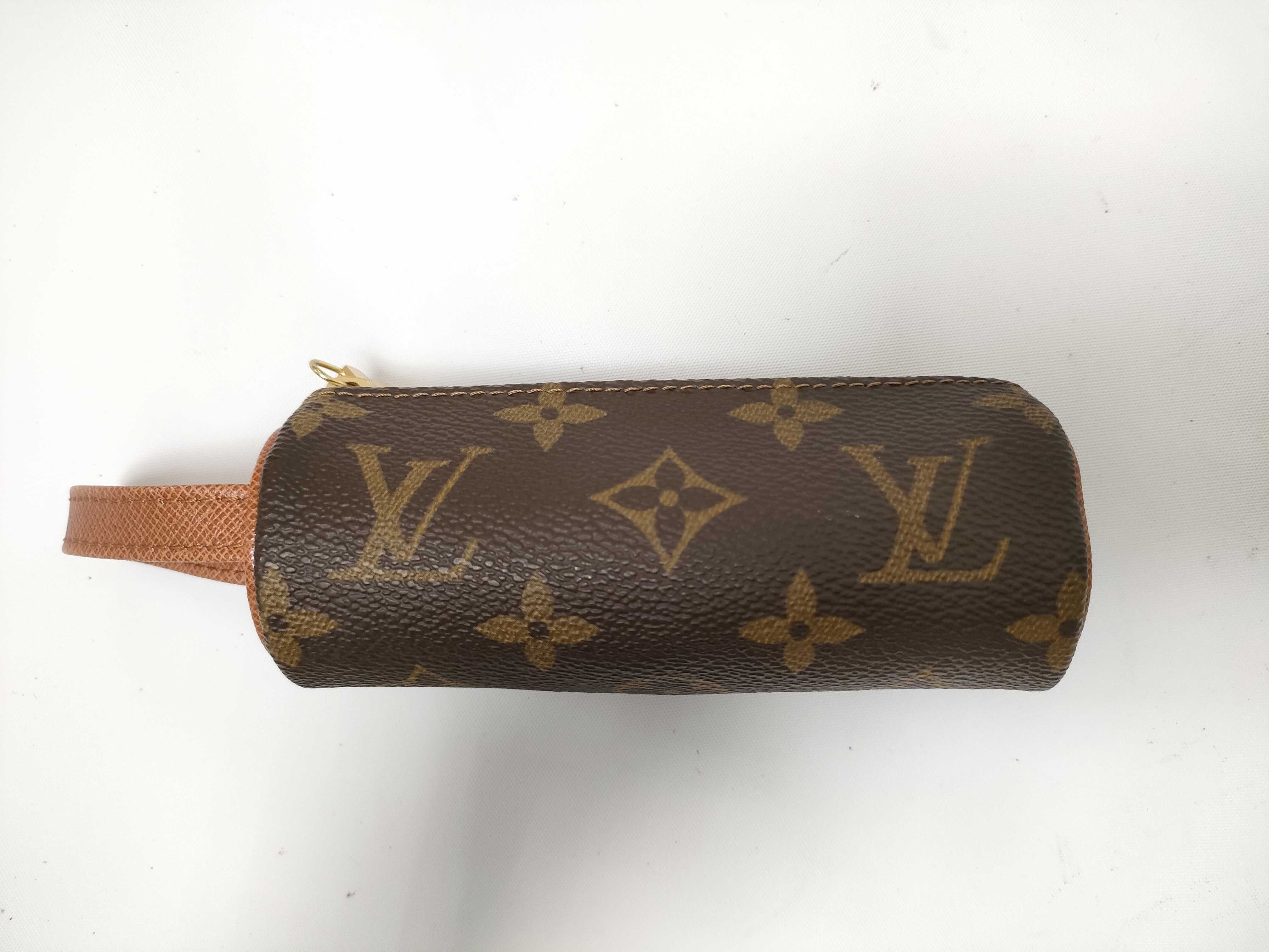 Monogram Louis Vuitton Monogram Etui Trois Ball de Golf Pouch M58249 Pouch
