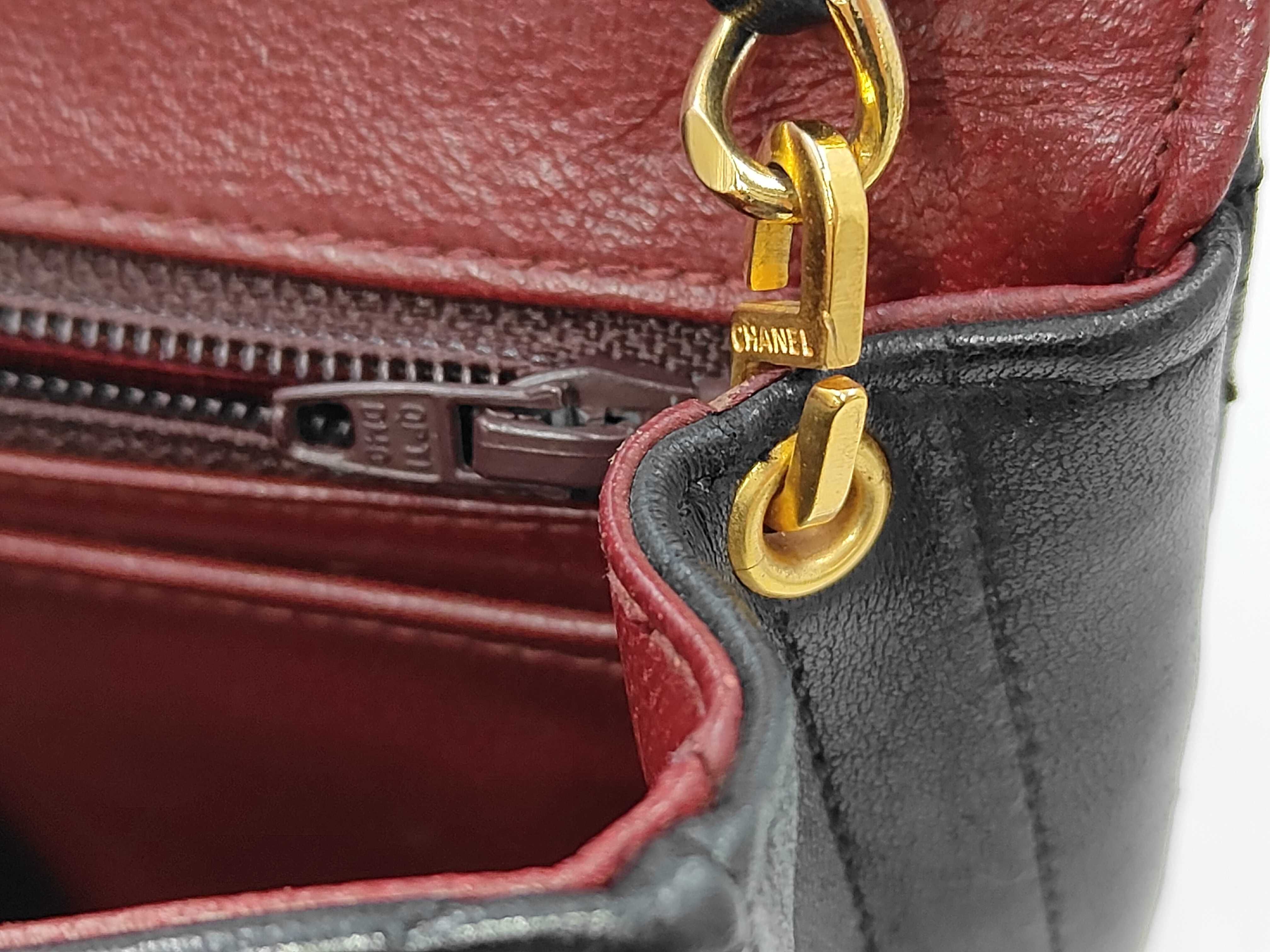 Matelassé Half Moon Chain Shoulder Bag — view 9