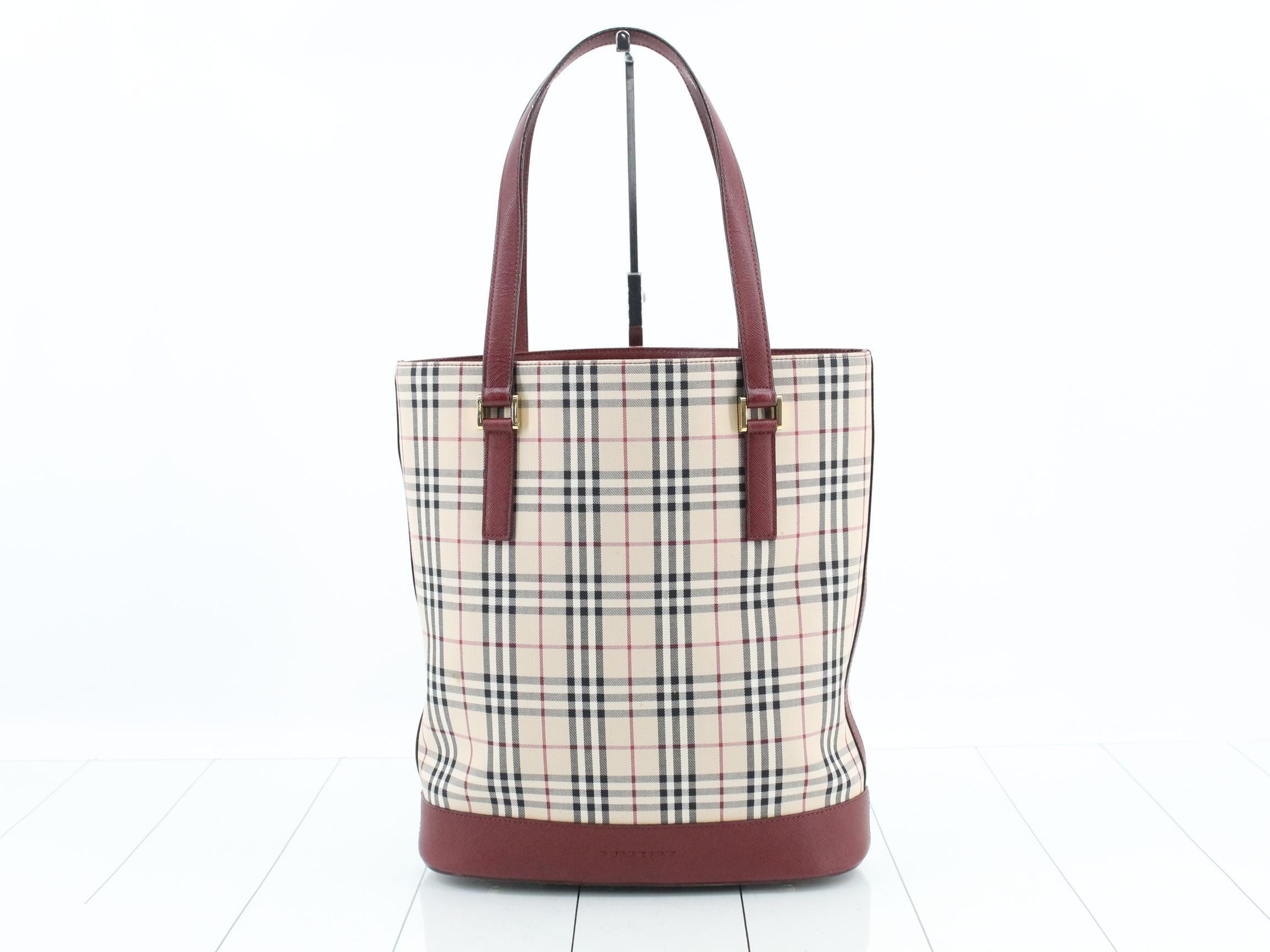 Other lines: Nova Check bags and tote bags