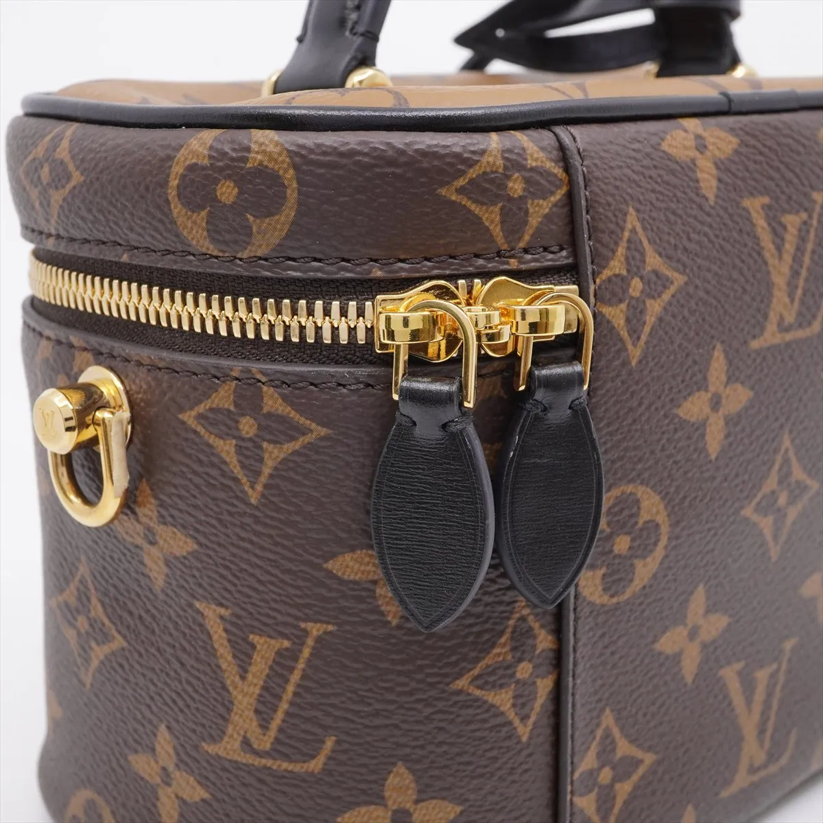 Monogram Reverse Vanity NV M45165 PL1240 Brown 2-Way Vanity Bag (RFID detected) — view 11