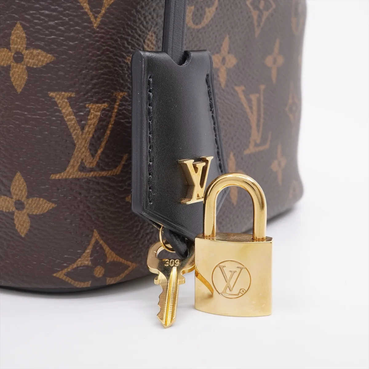 Monogram Reverse Vanity NV M45165 PL1240 Brown 2-Way Vanity Bag (RFID detected) — view 12