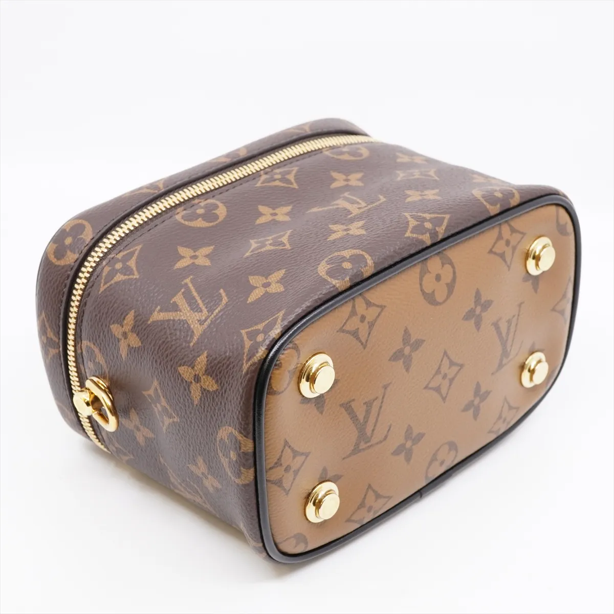 Monogram Reverse Vanity NV M45165 PL1240 Brown 2-Way Vanity Bag (RFID detected) — view 4
