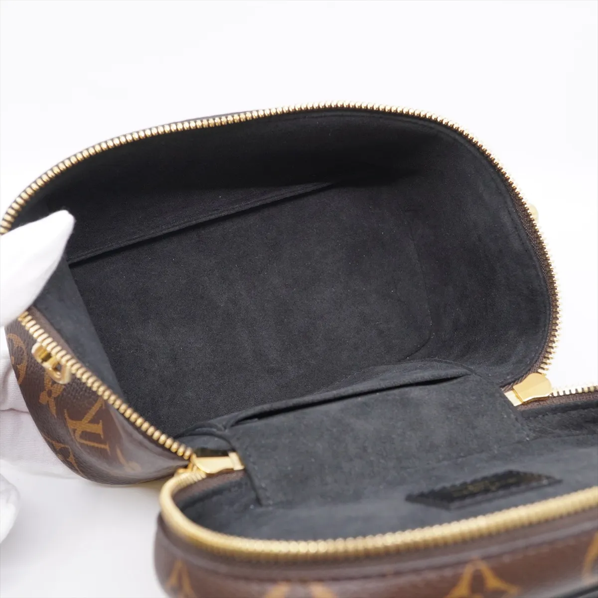 Monogram Reverse Vanity NV M45165 PL1240 Brown 2-Way Vanity Bag (RFID detected) — view 8