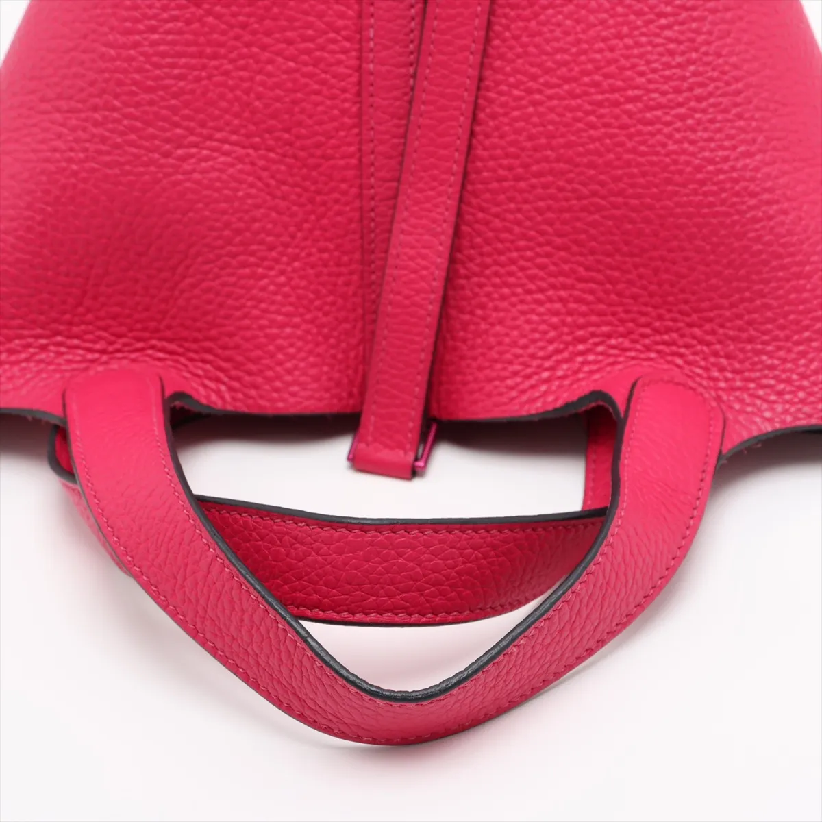 Picotin Lock 18 PM Monochrome Taurillon Clemence Rose Mexico Pink Hardware B: 2023 — view 5