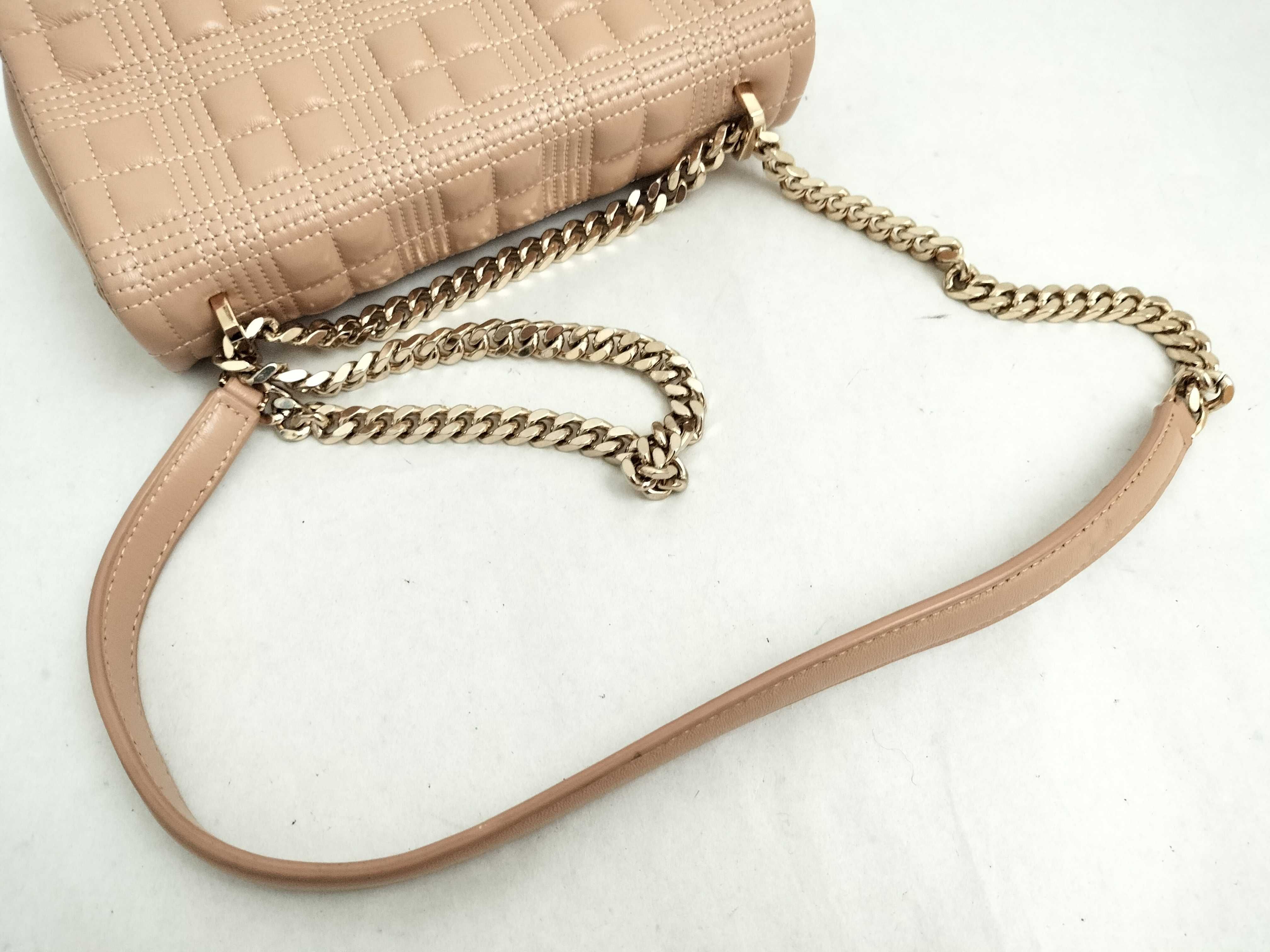 Laura Small Shoulder Bag TB Gold Hardware Shoulder Bag — view 3