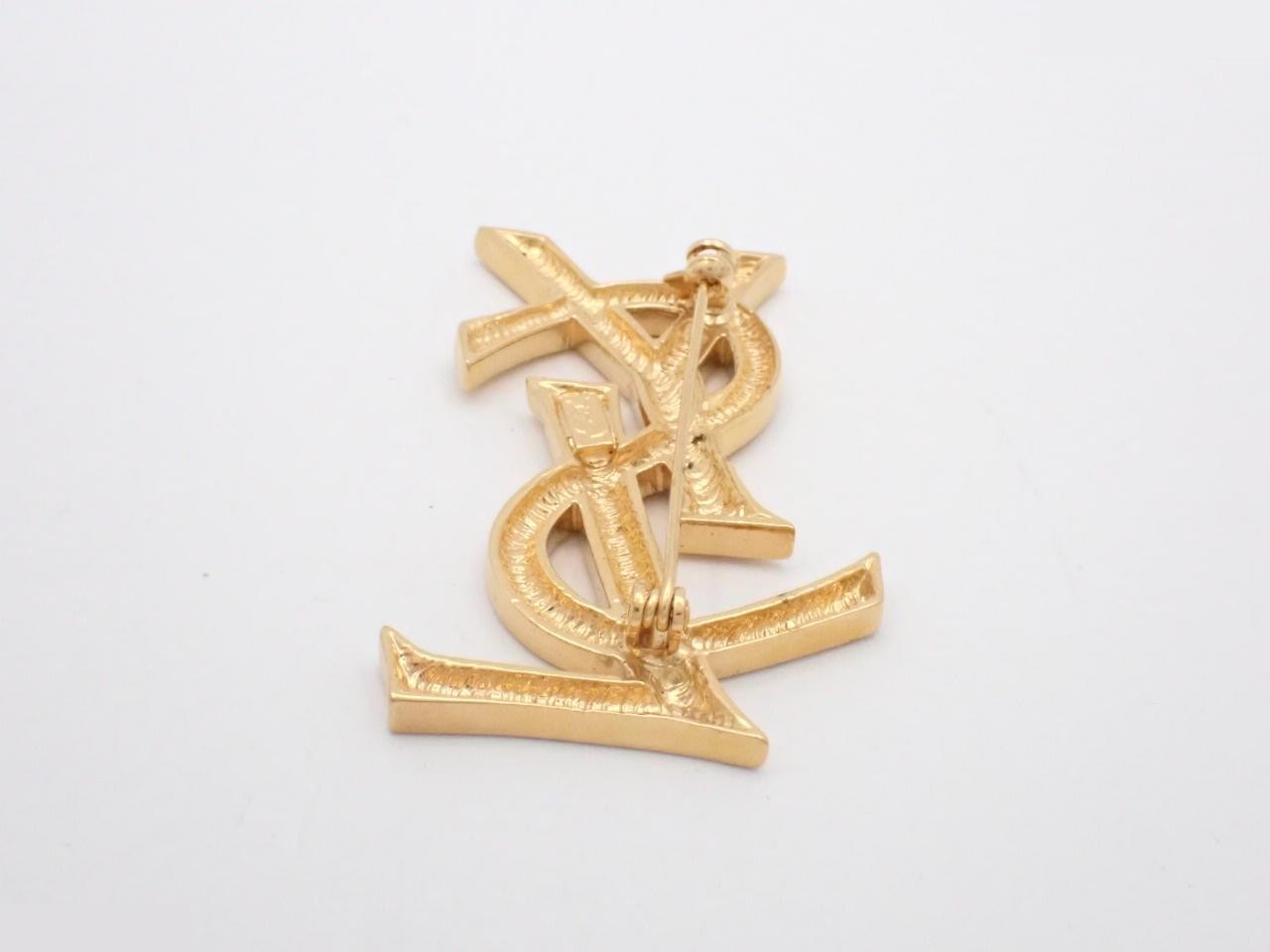 (Yves Saint Laurent) Cassandra Brooch — view 2