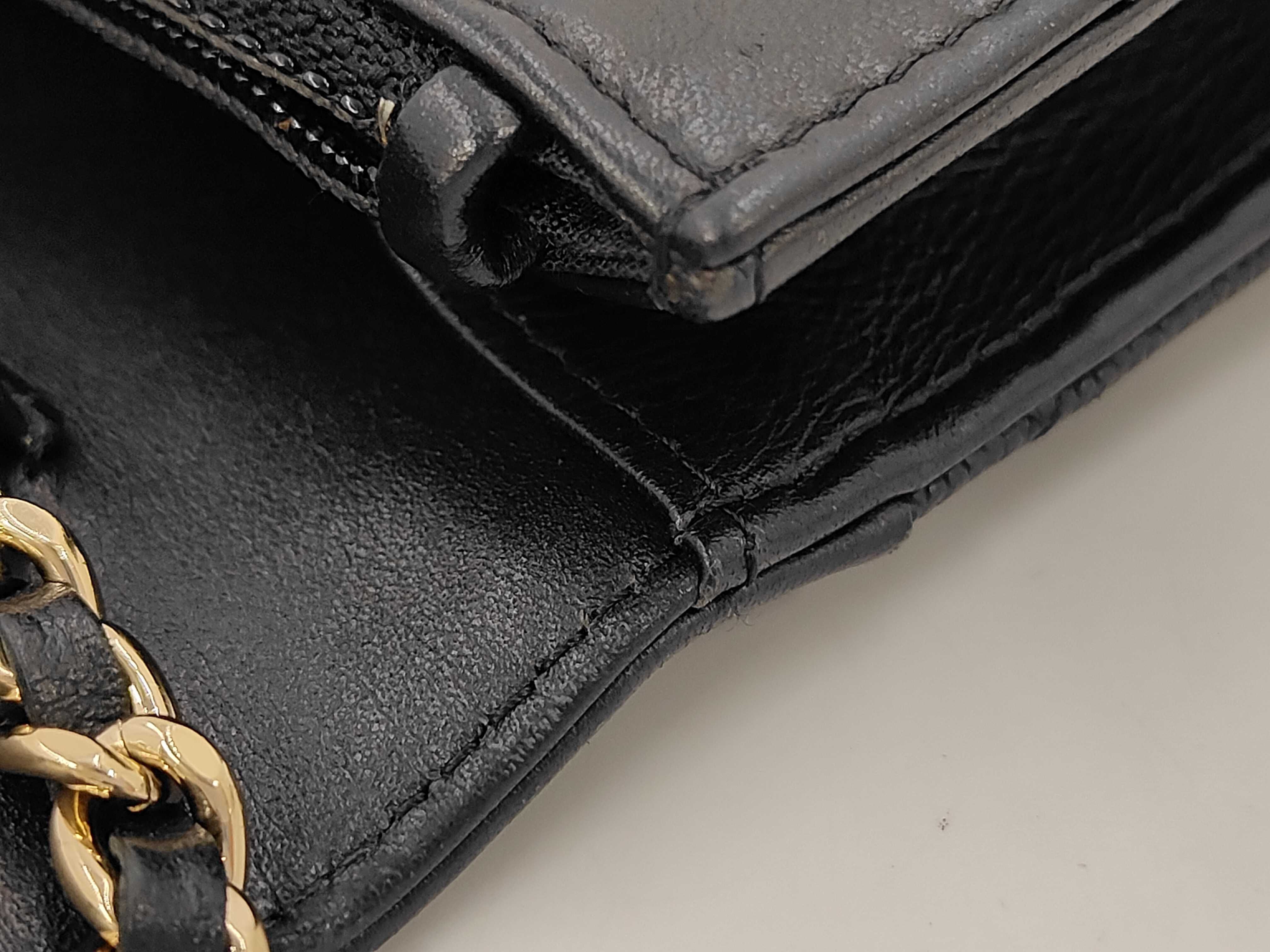 Caviar Skin CC Filigree Chain Wallet — view 9