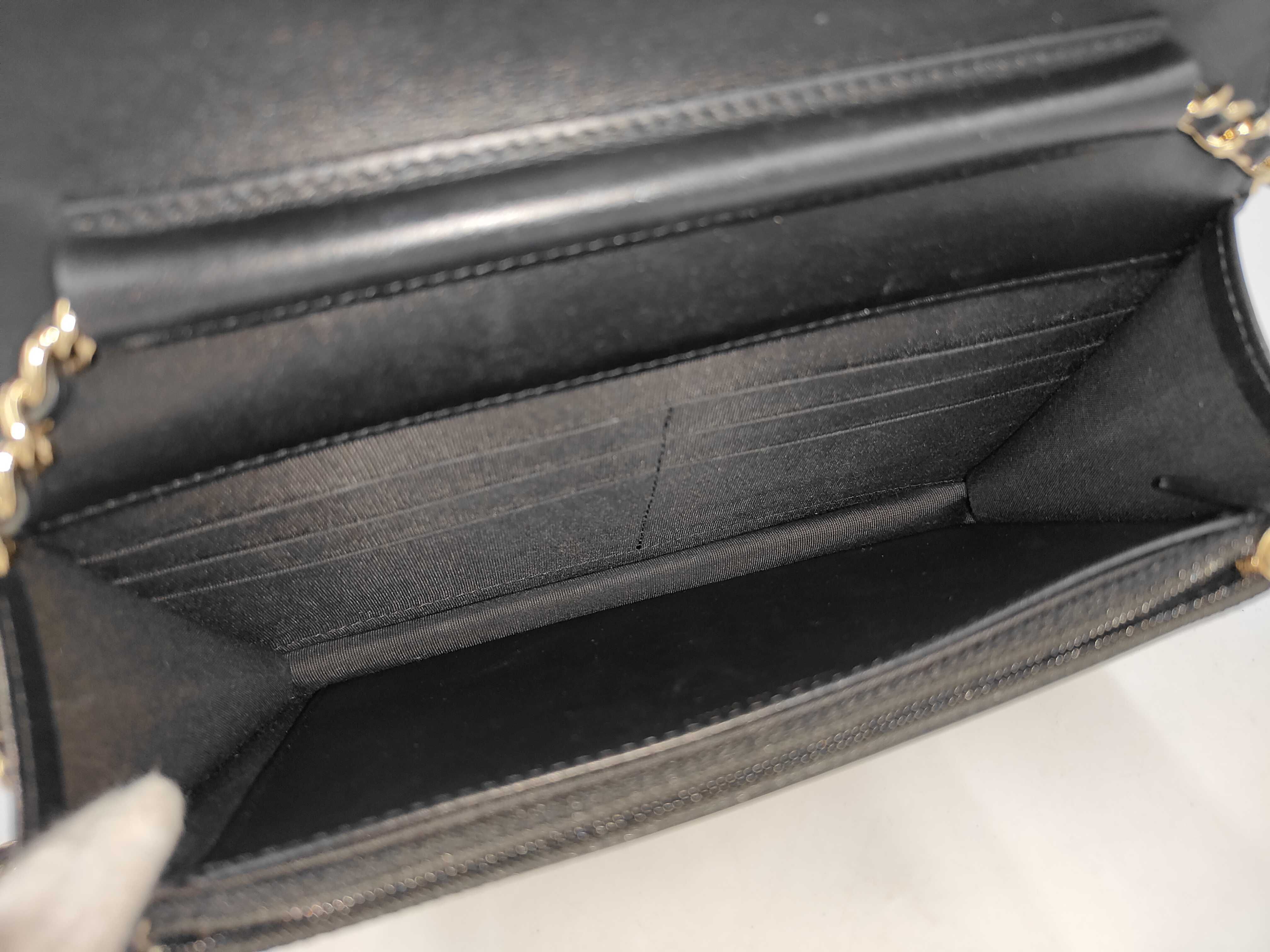 Caviar Skin CC Filigree Chain Wallet — view 10