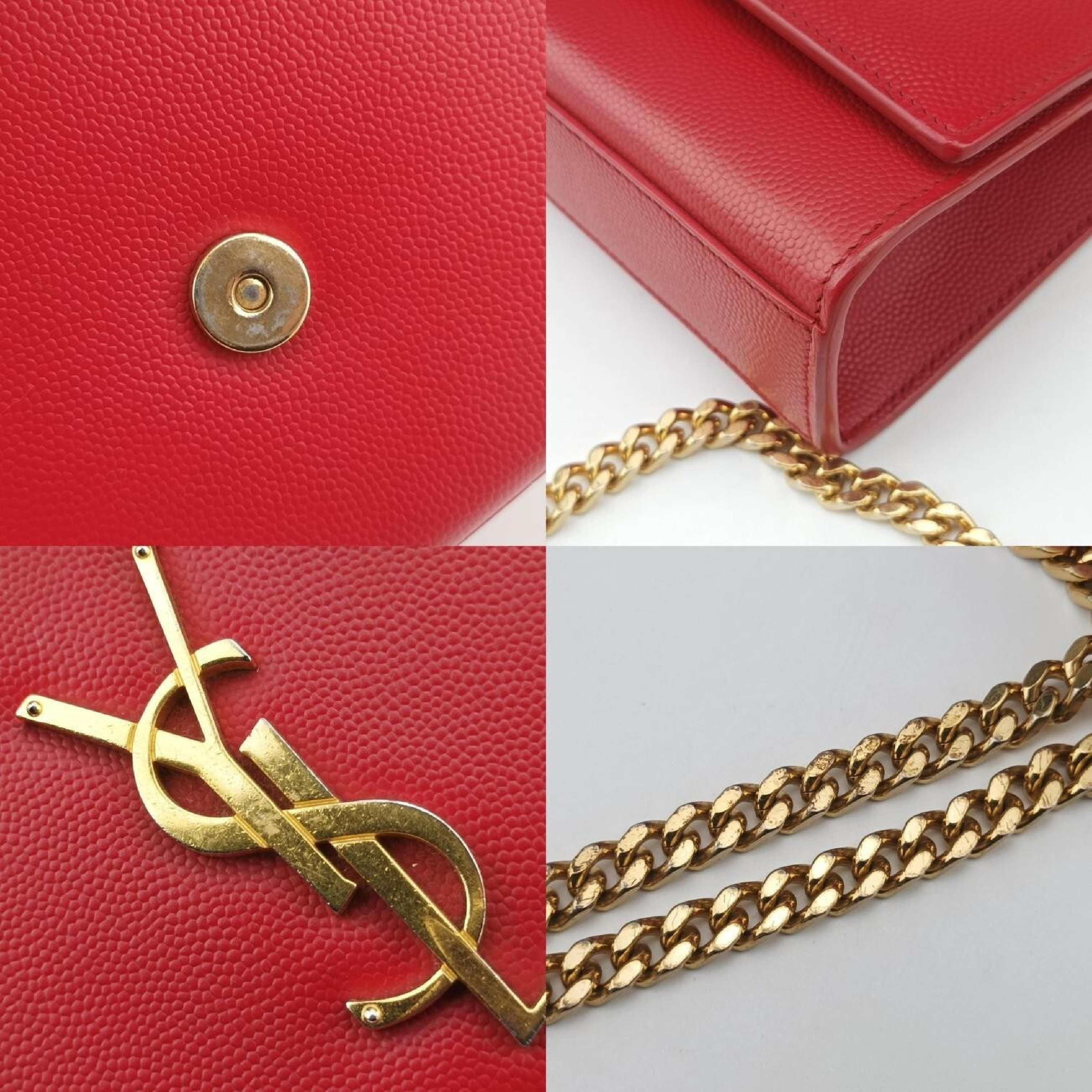 Kate Red Leather Shoulder Bag 364021 DVL364021.1115 — view 10