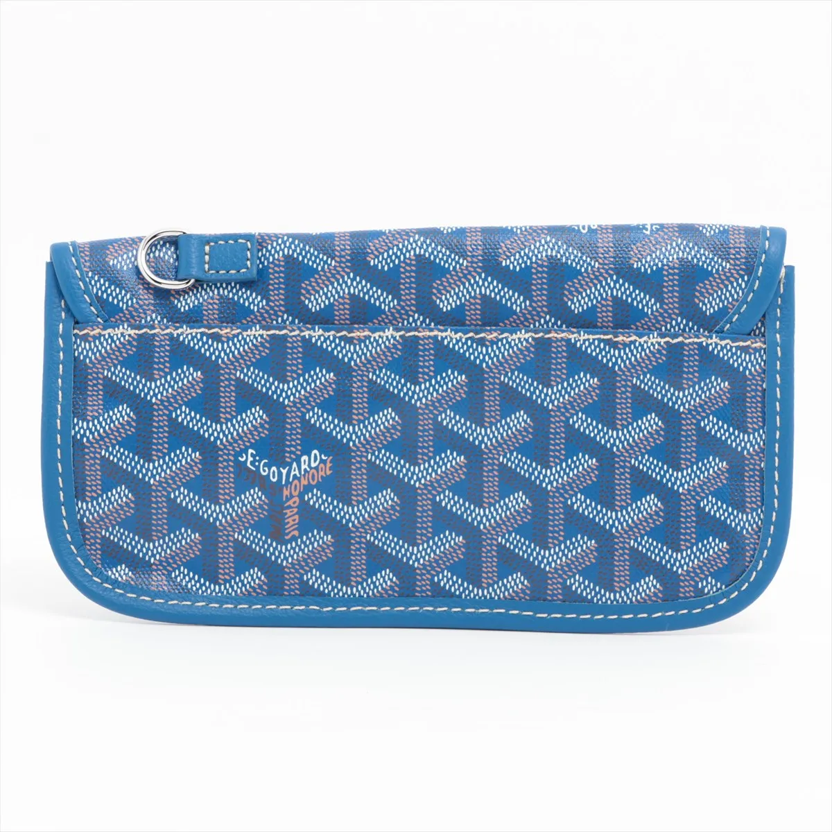 Saint Louis PM PVC Pouch Blue No attached strap — view 2