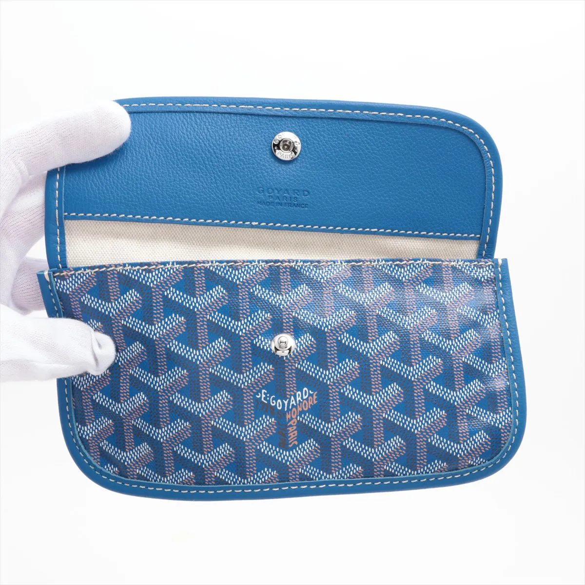 Saint Louis PM PVC Pouch Blue No attached strap — view 3