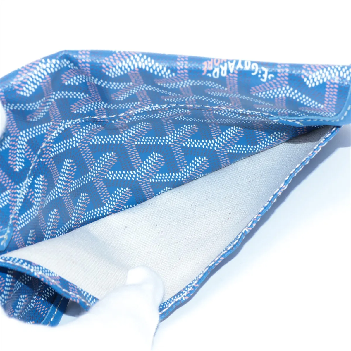 Saint Louis PM PVC Pouch Blue No attached strap — view 5