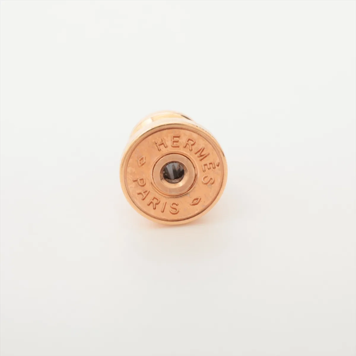 Olympe PM Earrings (Pair) GP x Leather Bordeaux x Gold — view 5