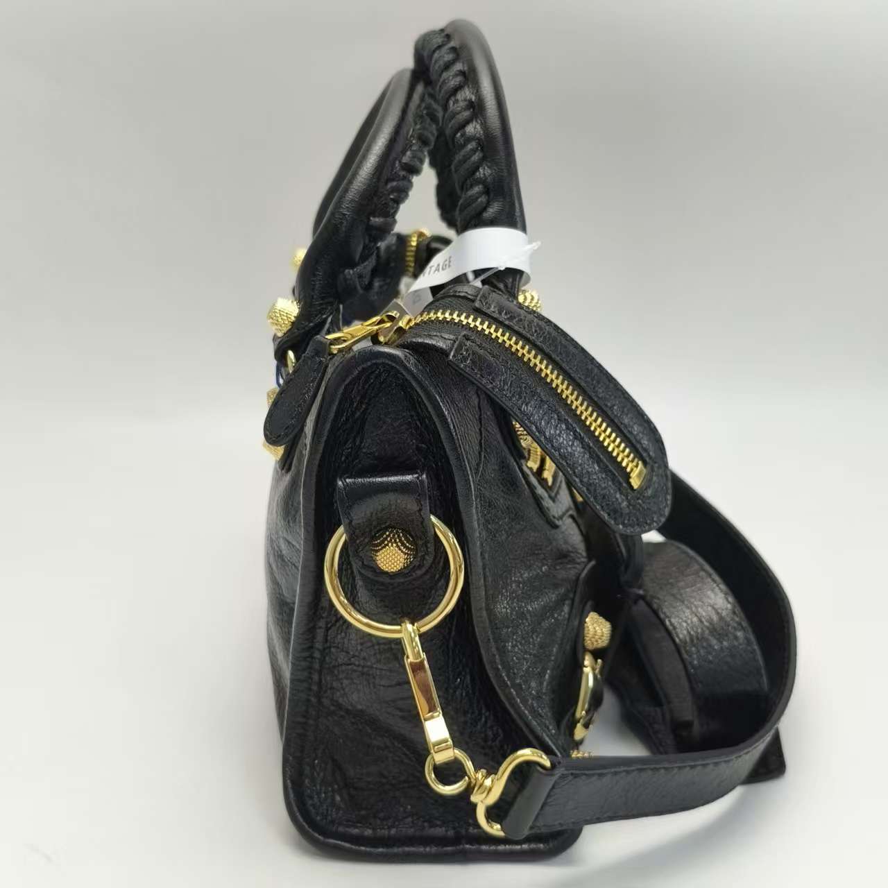 【*Shipped from: China*】BALENCIAGA Classic City Leather Shoulder Bag — view 4