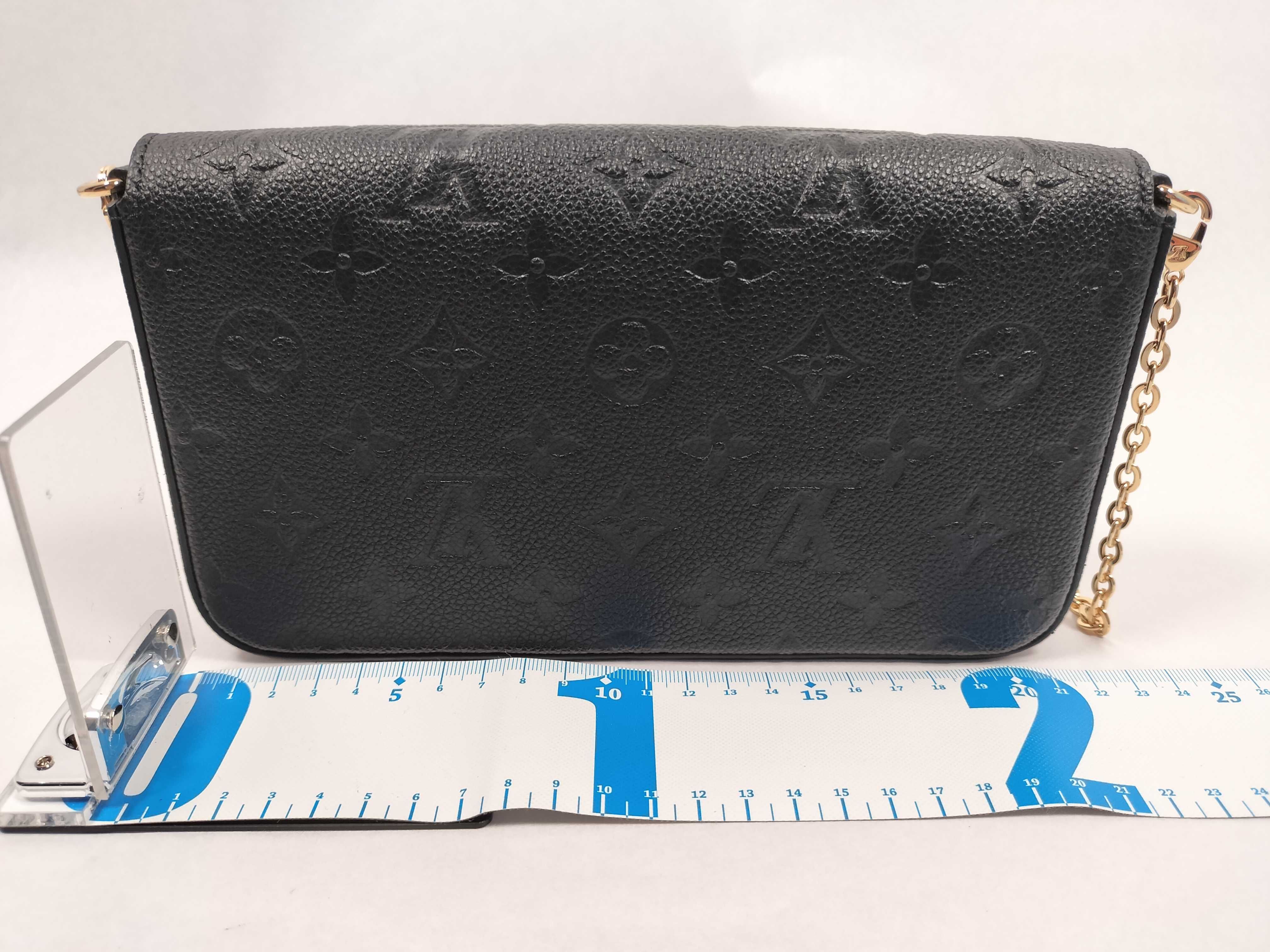 Monogram Empreinte Noir Pochette Felicie M82477 RFID Accessories: Box, Dust Bag, Shoulder Bag — view 2