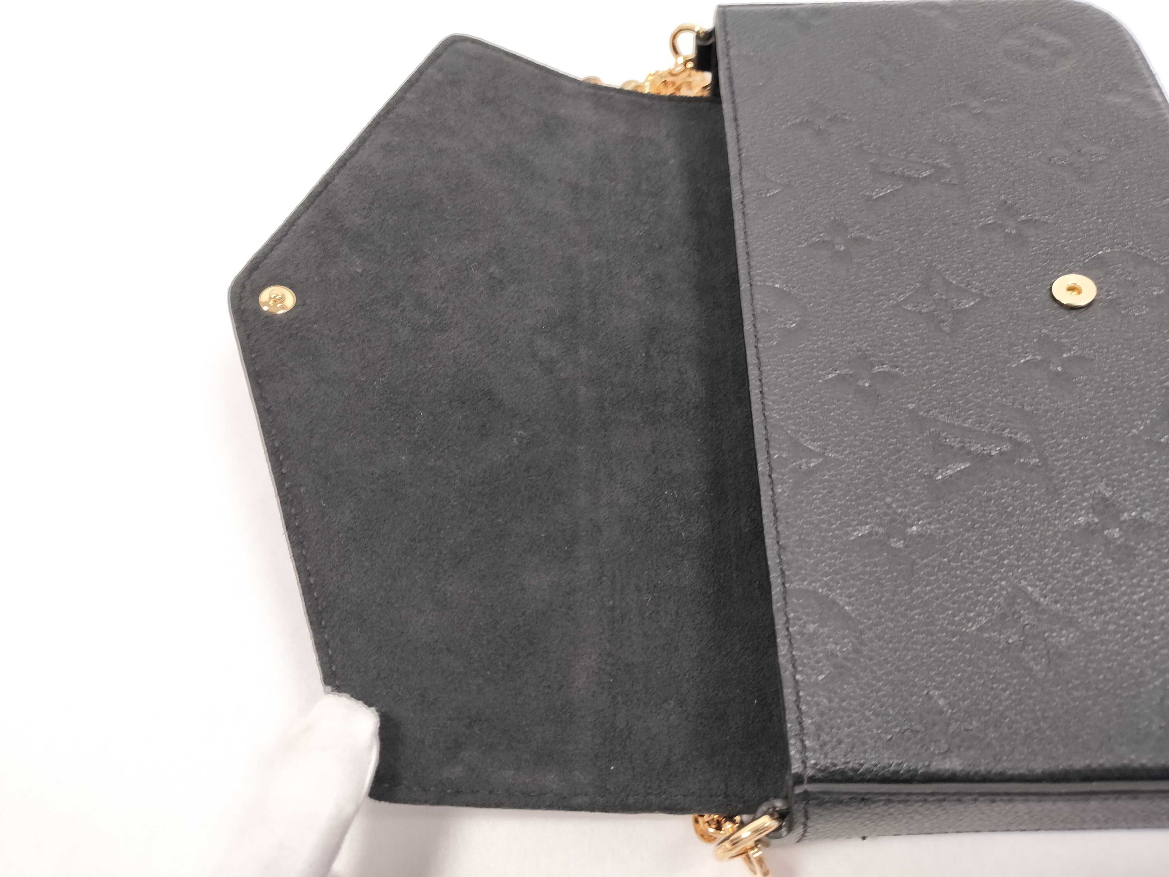 Monogram Empreinte Noir Pochette Felicie M82477 RFID Accessories: Box, Dust Bag, Shoulder Bag — view 8