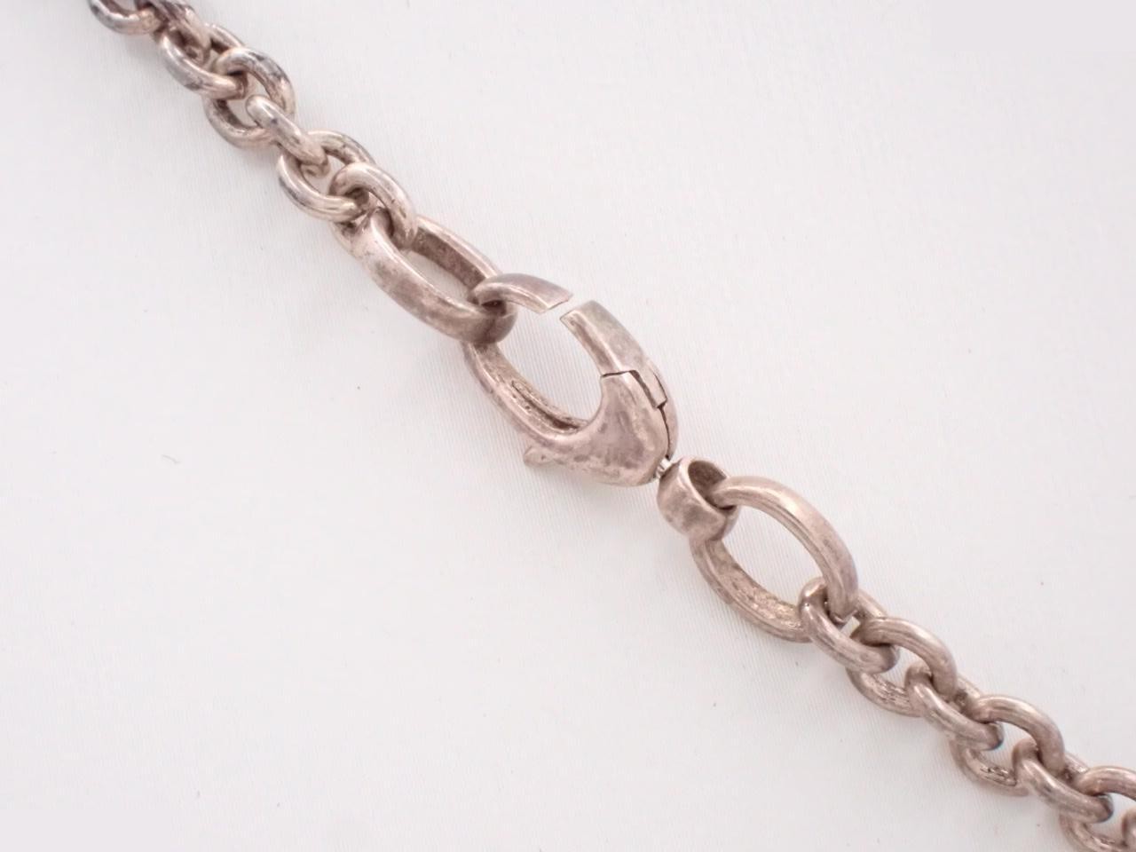 Interlocking G Necklace, SV925, 29.5g, Chain approx. 44cm — view 2