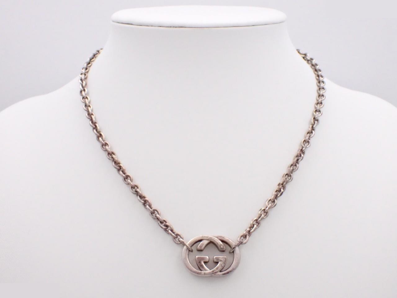 Interlocking G Necklace, SV925, 29.5g, Chain approx. 44cm — view 3