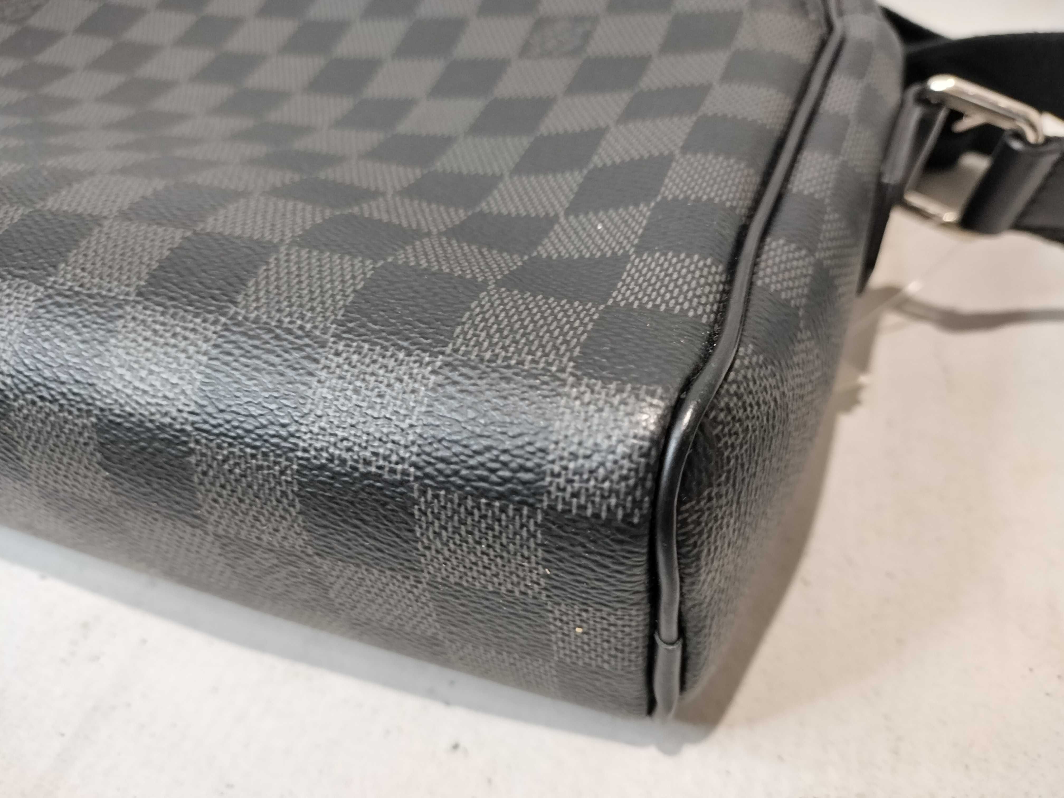 Damier Graphite Dayton PM Shoulder Bag — view 7
