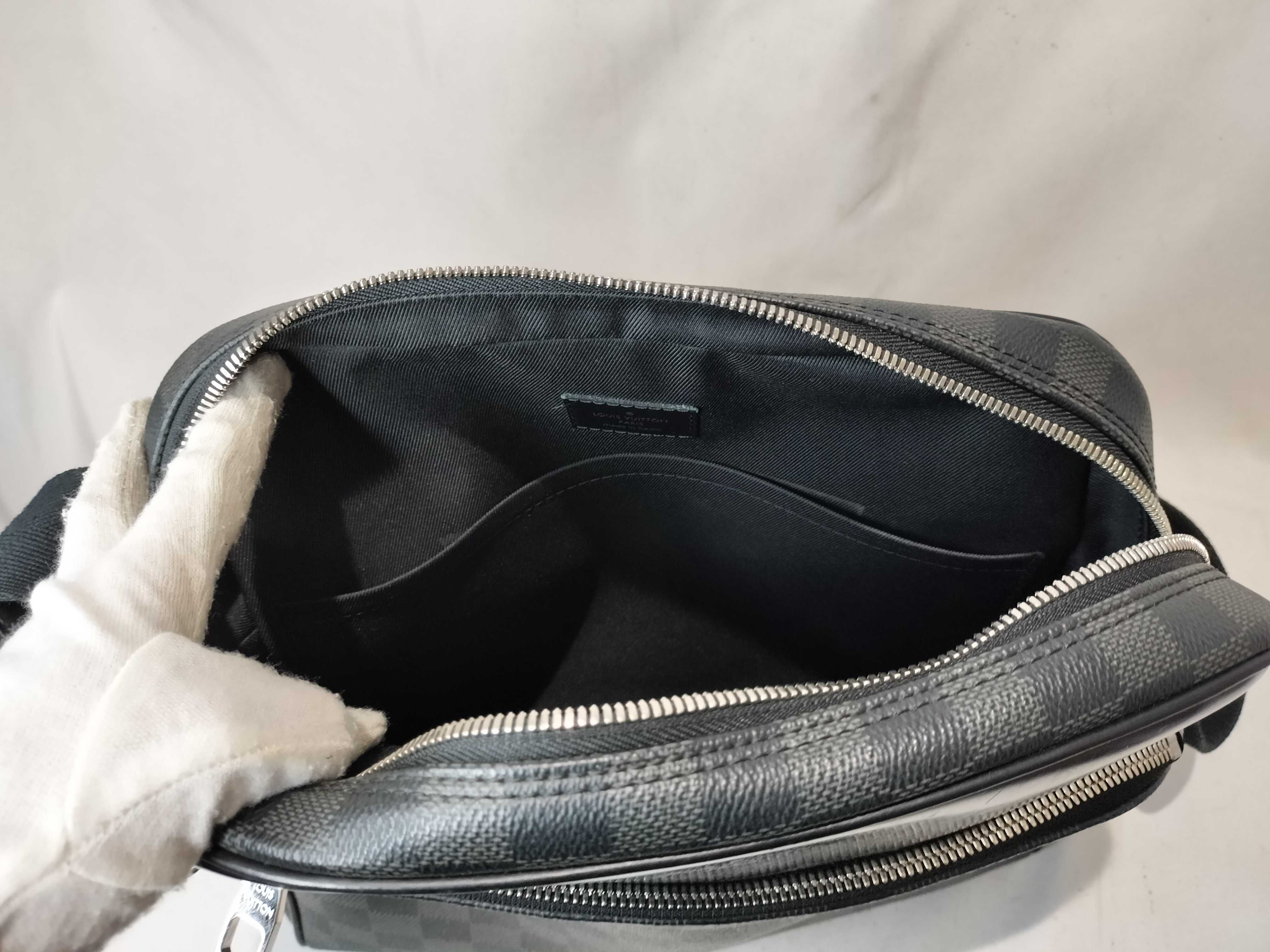 Damier Graphite Dayton PM Shoulder Bag — view 10