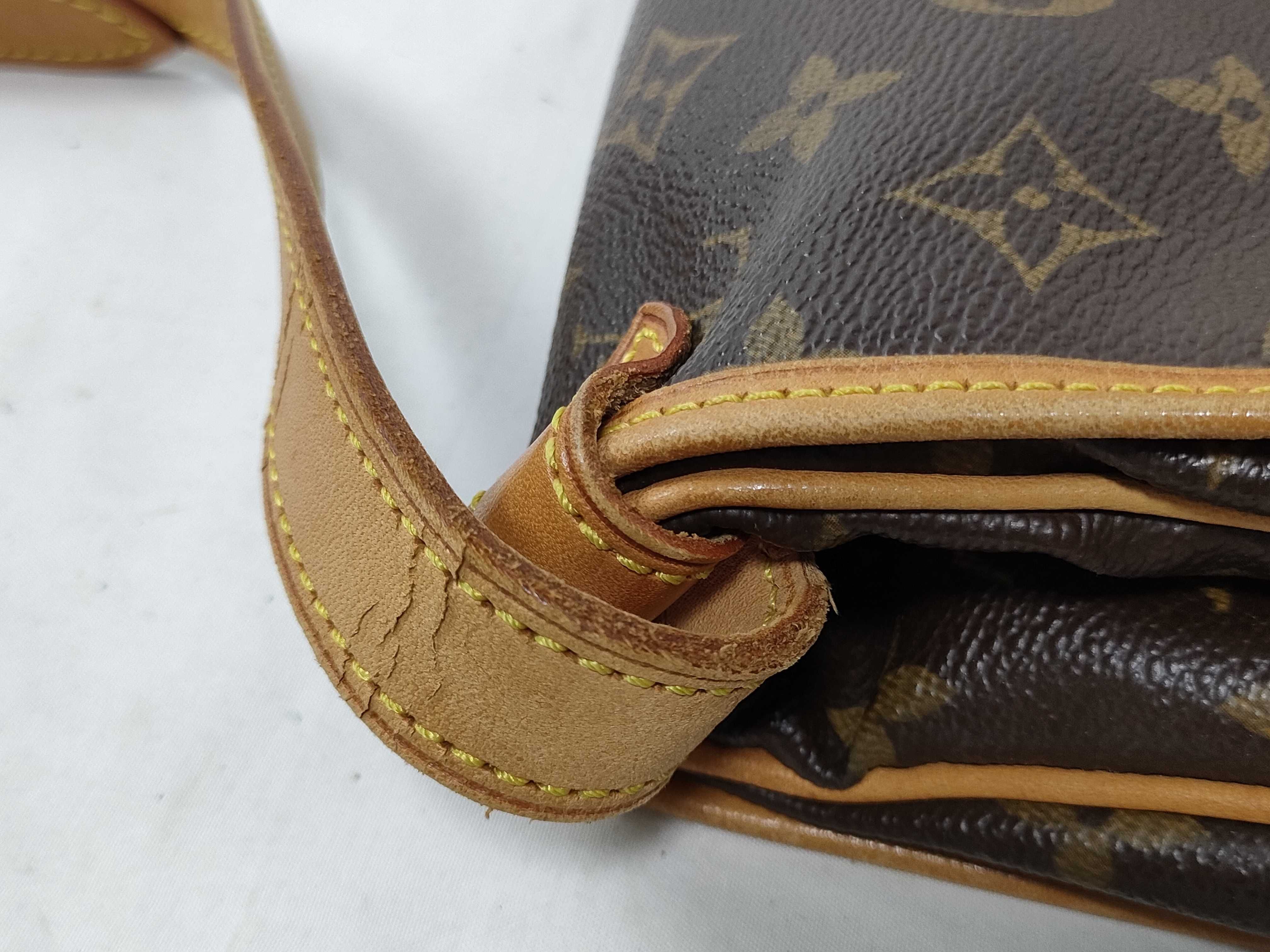 Monogram Louis Vuitton Saumur Monogram Shoulder Bag — view 5