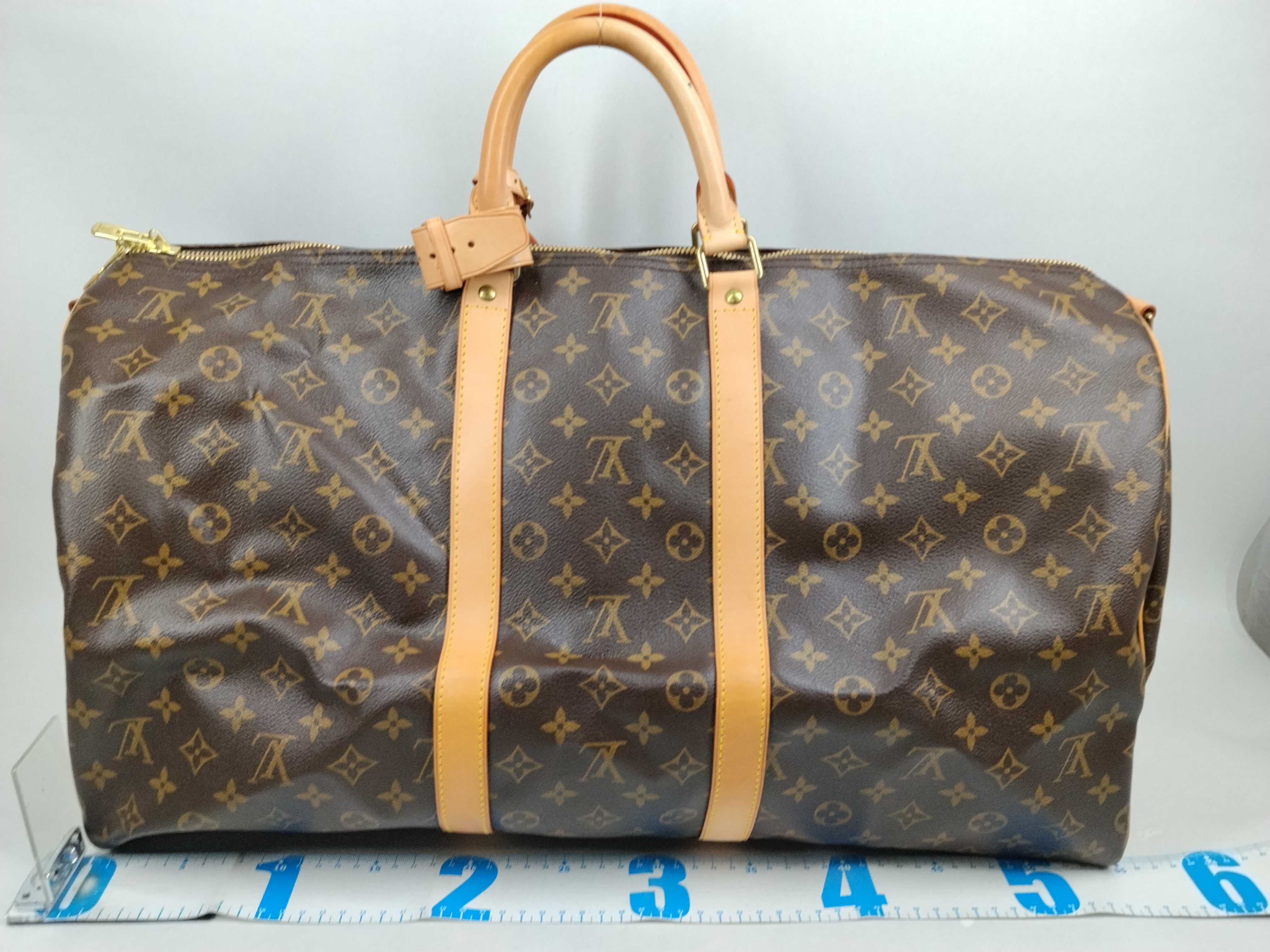 Monogram M41414 Keepall Bandoulière 55 Boston Bag — view 2