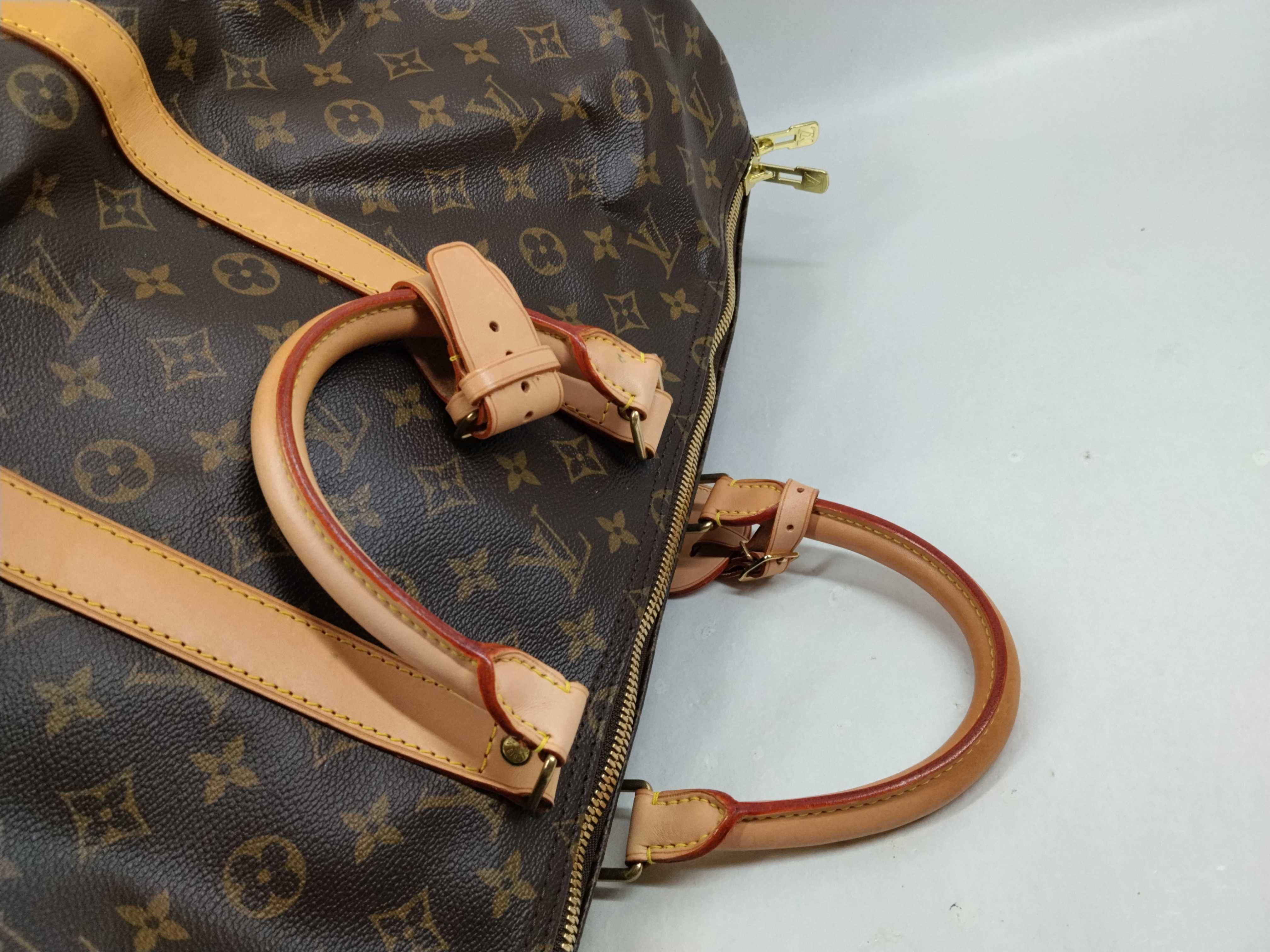 Monogram M41414 Keepall Bandoulière 55 Boston Bag — view 11