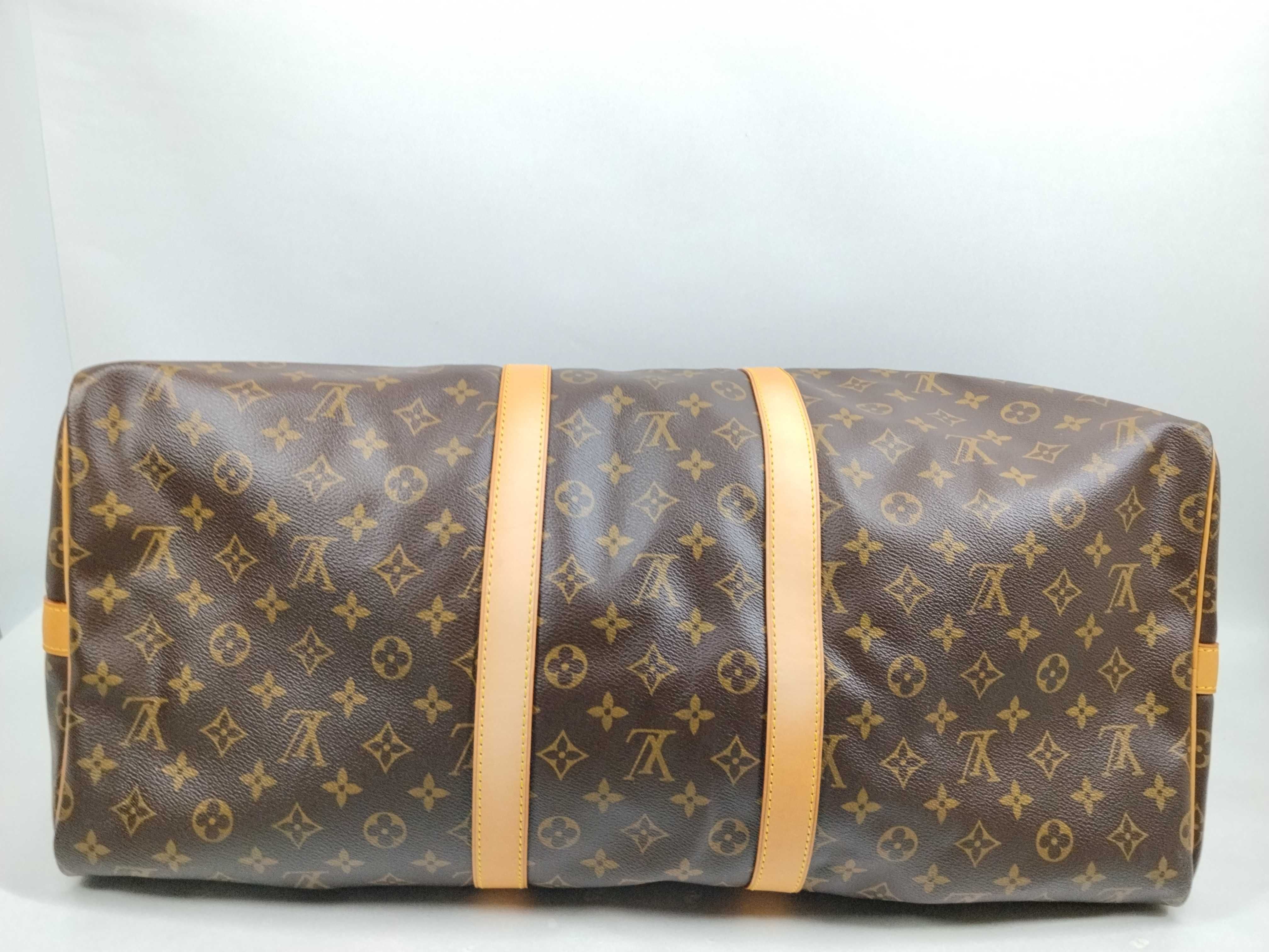 Monogram M41414 Keepall Bandoulière 55 Boston Bag — view 13