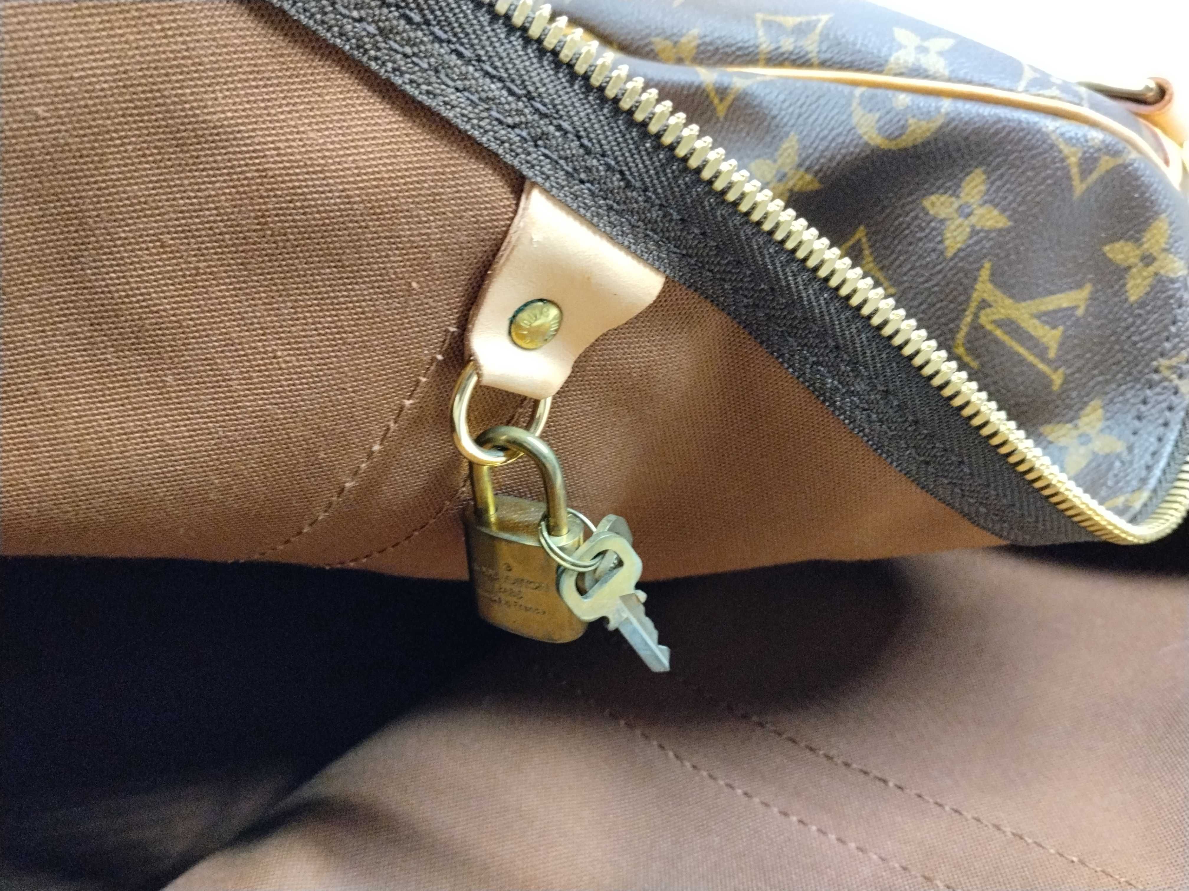 Monogram M41414 Keepall Bandoulière 55 Boston Bag — view 15