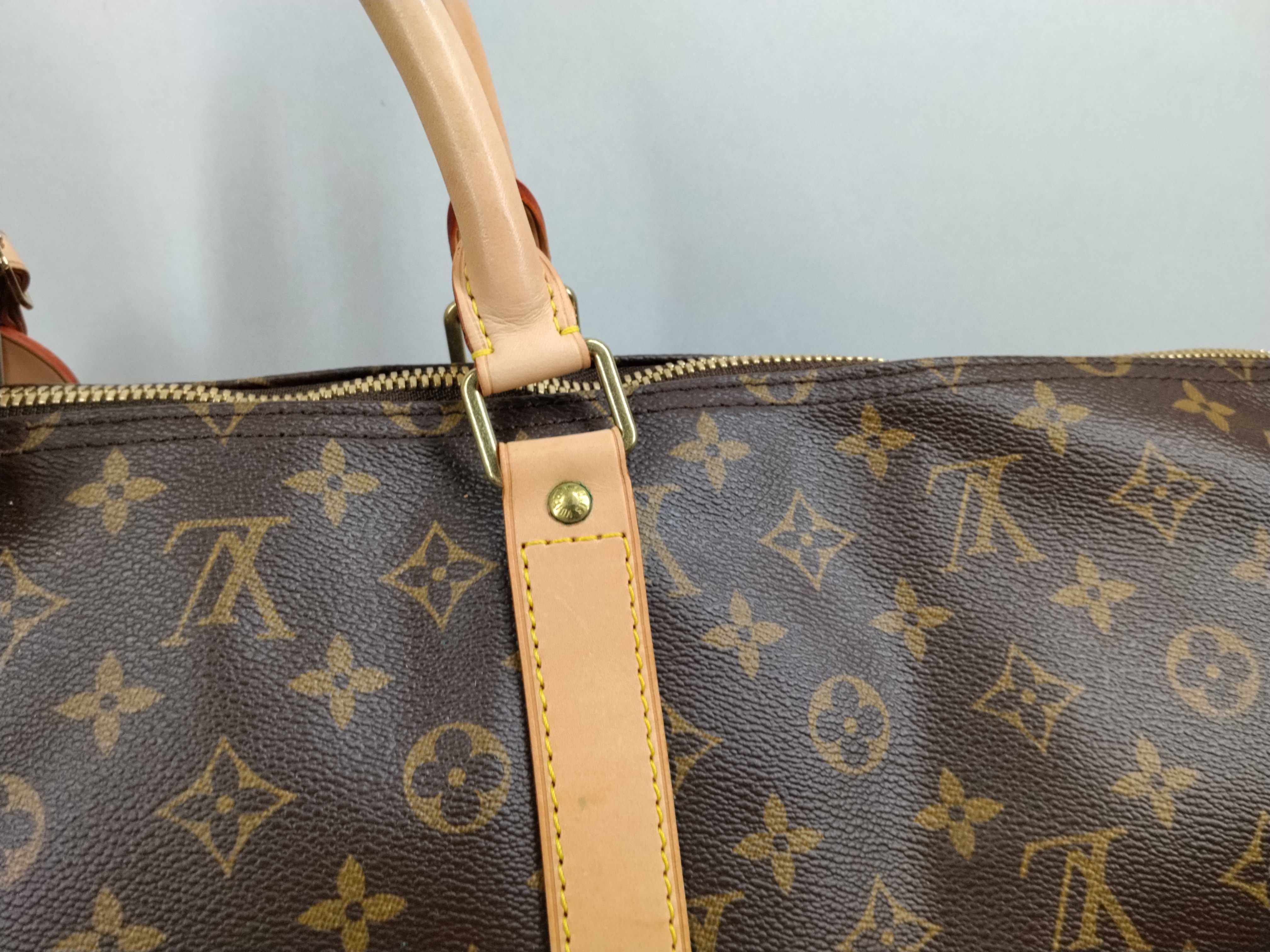Monogram M41414 Keepall Bandoulière 55 Boston Bag — view 3