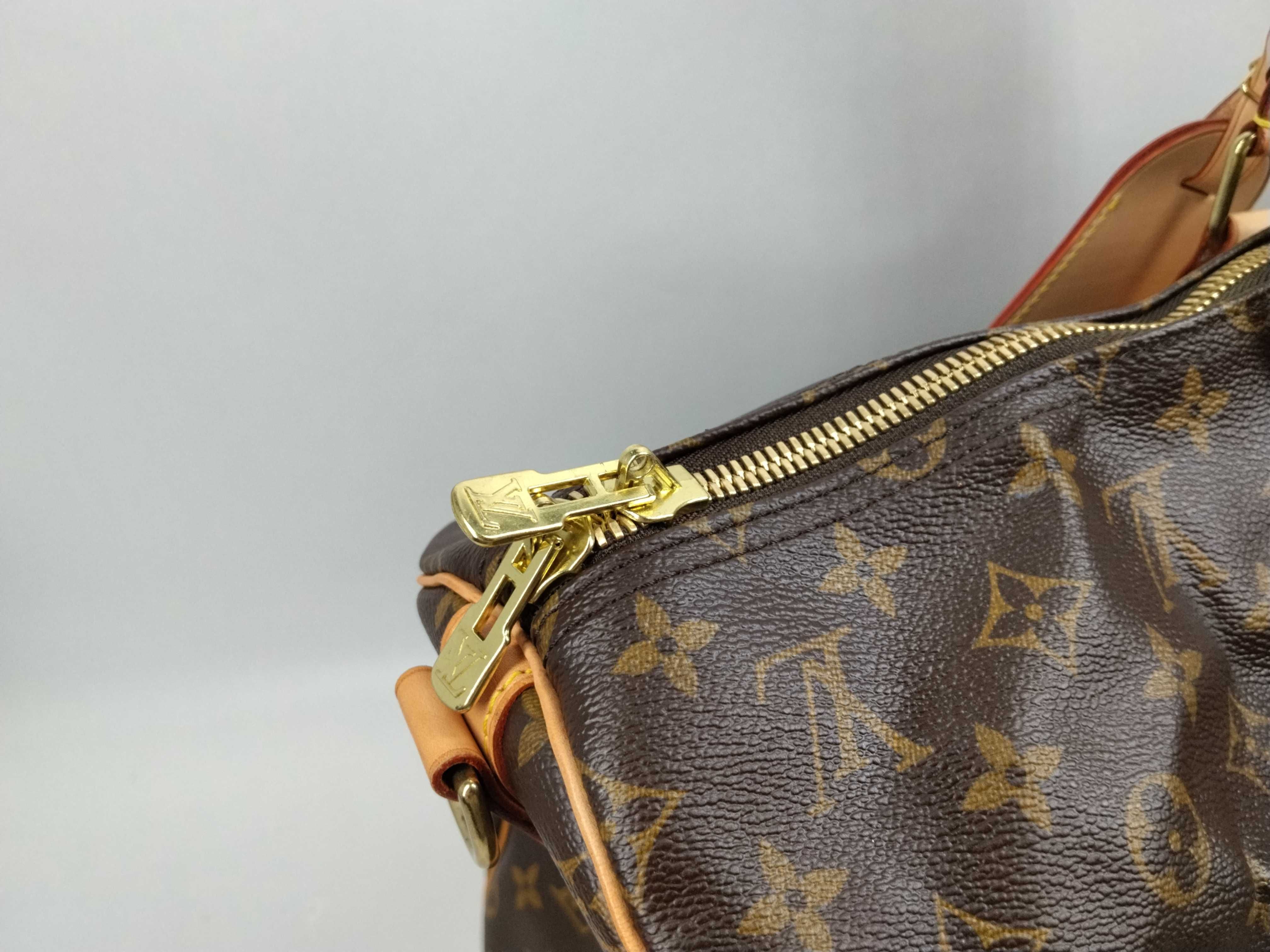Monogram M41414 Keepall Bandoulière 55 Boston Bag — view 5