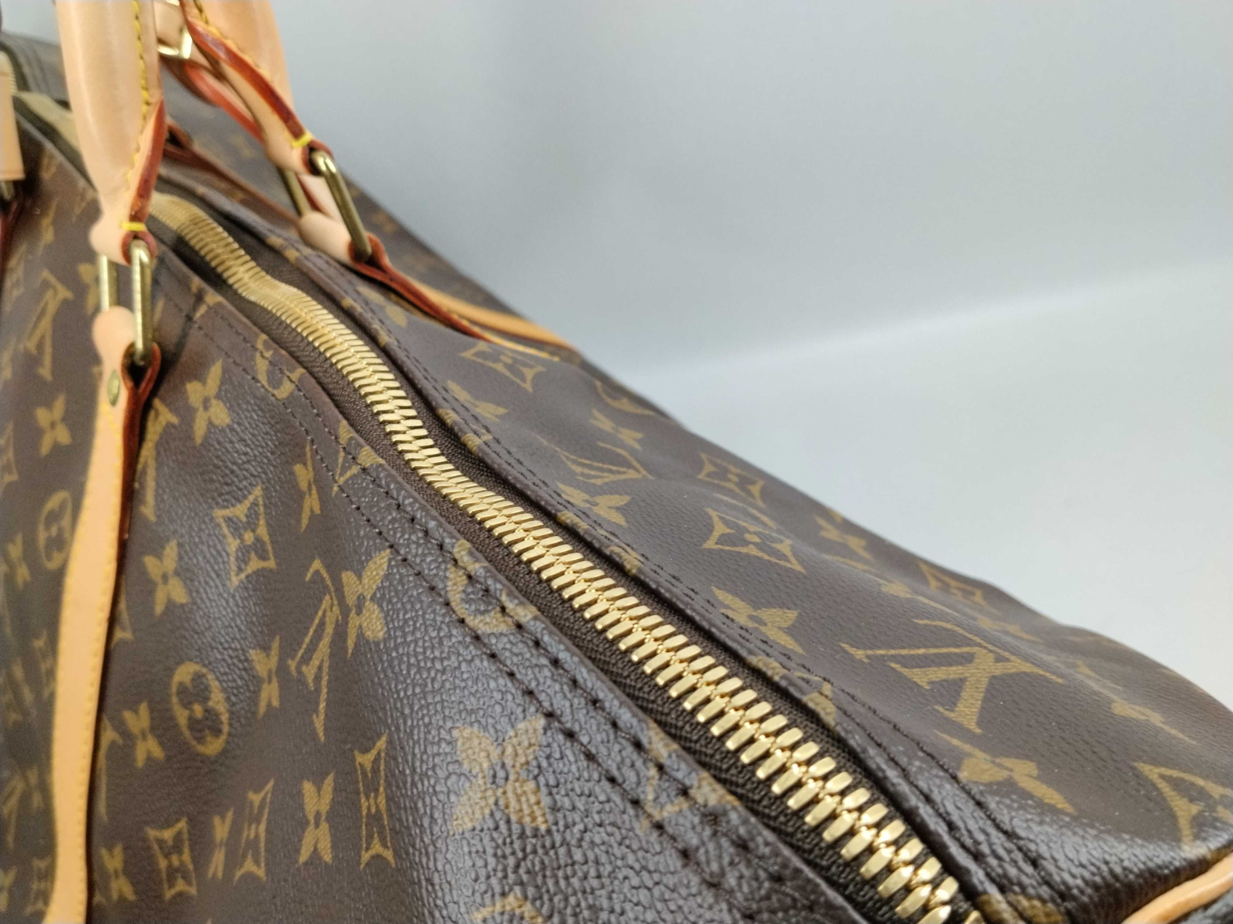 Monogram M41414 Keepall Bandoulière 55 Boston Bag — view 6