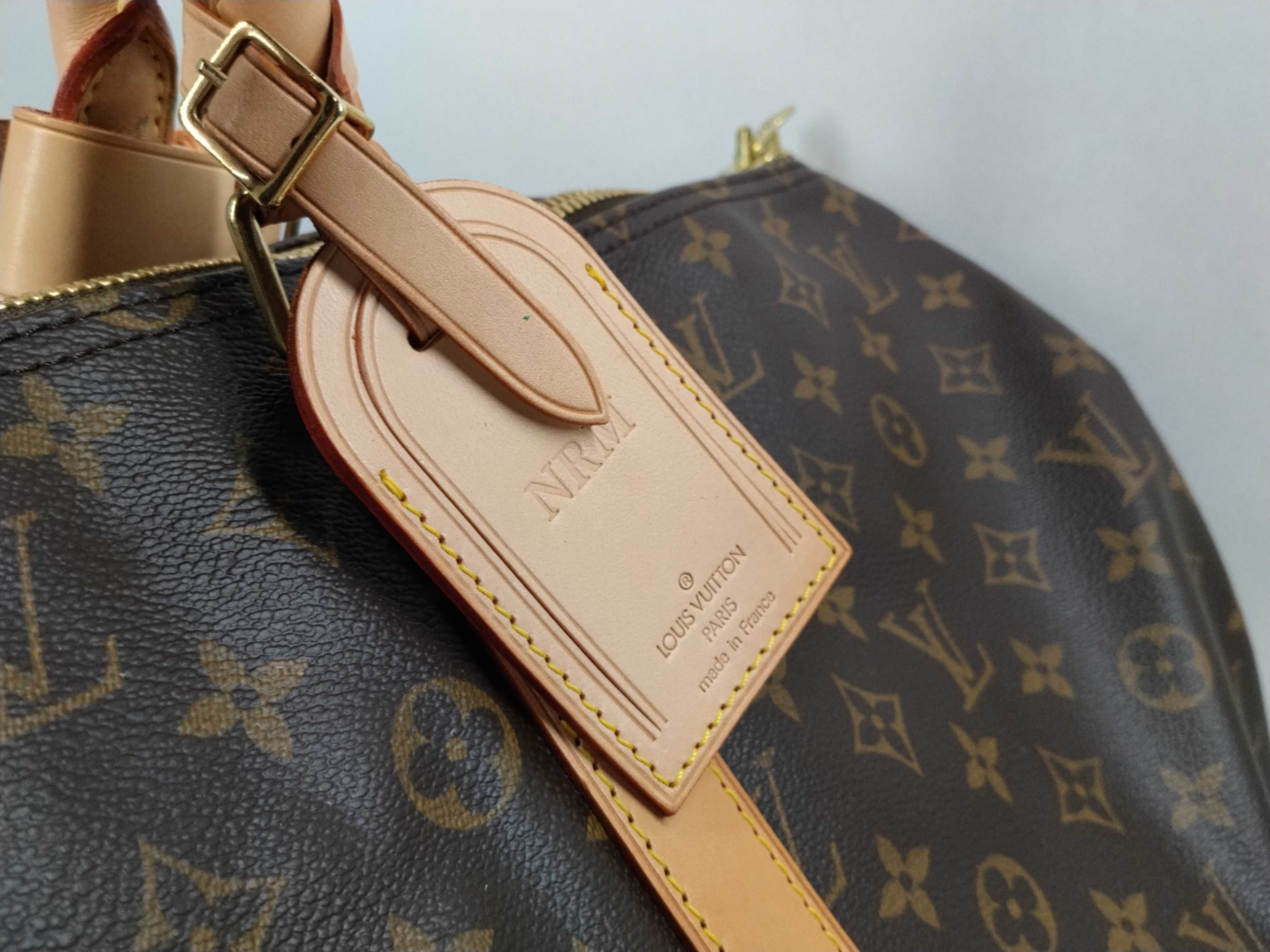 Monogram M41414 Keepall Bandoulière 55 Boston Bag — view 9