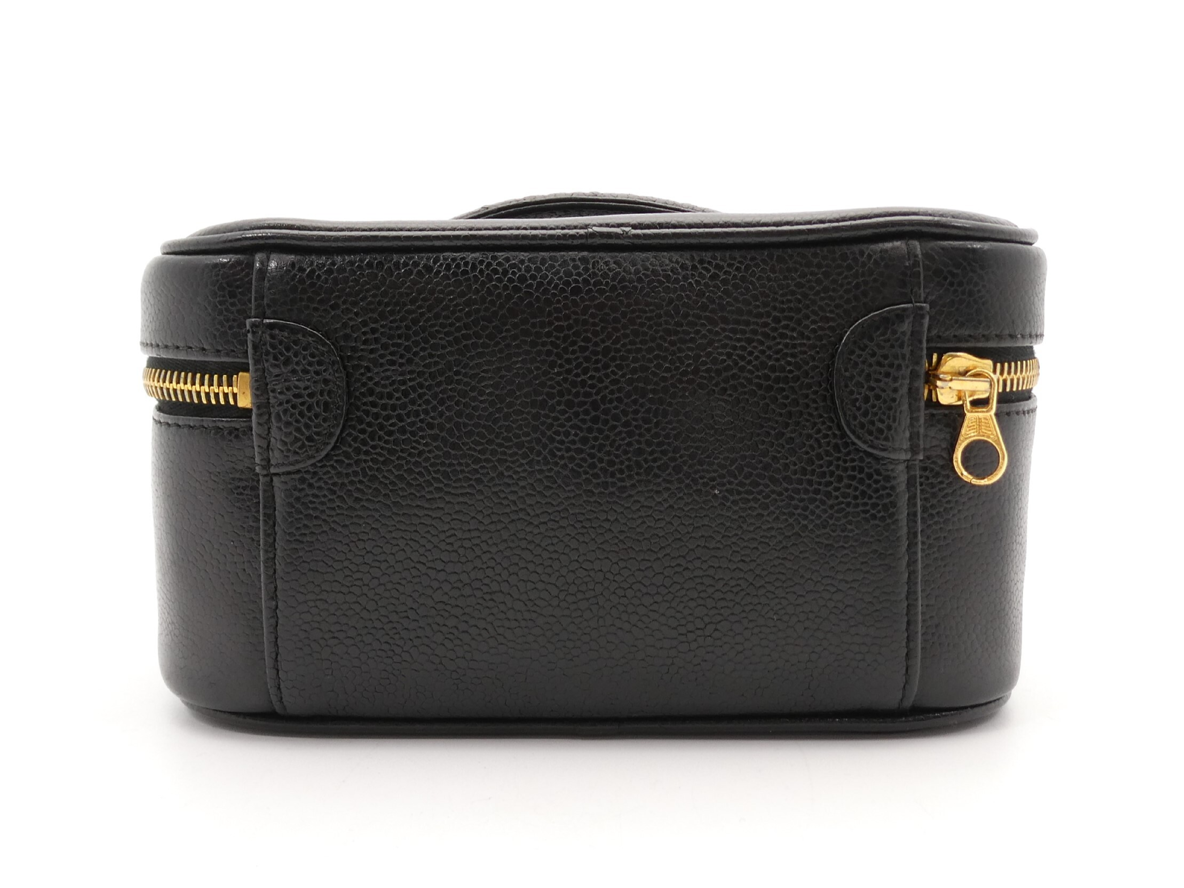 Caviar Skin Coco Mark Vanity Bag — view 2