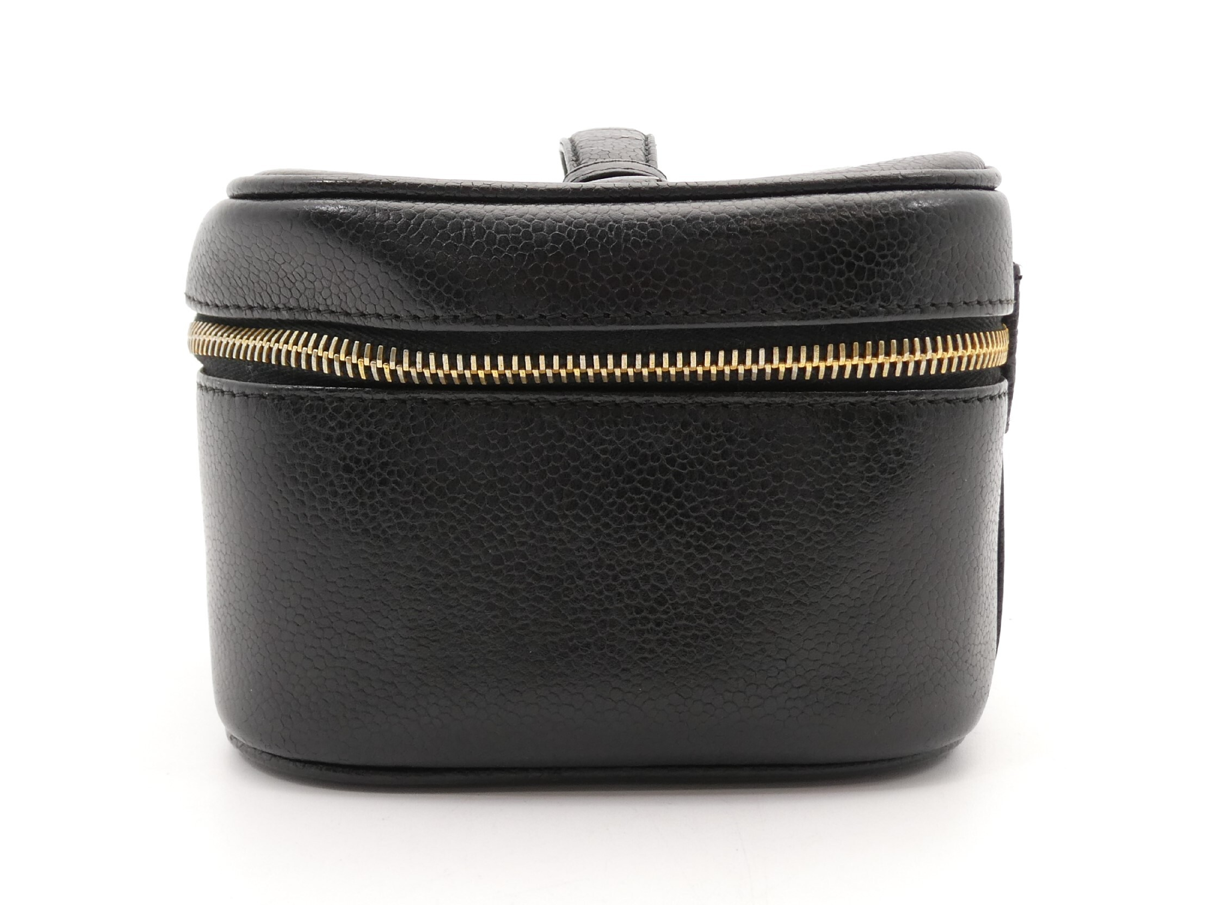 Caviar Skin Coco Mark Vanity Bag — view 3