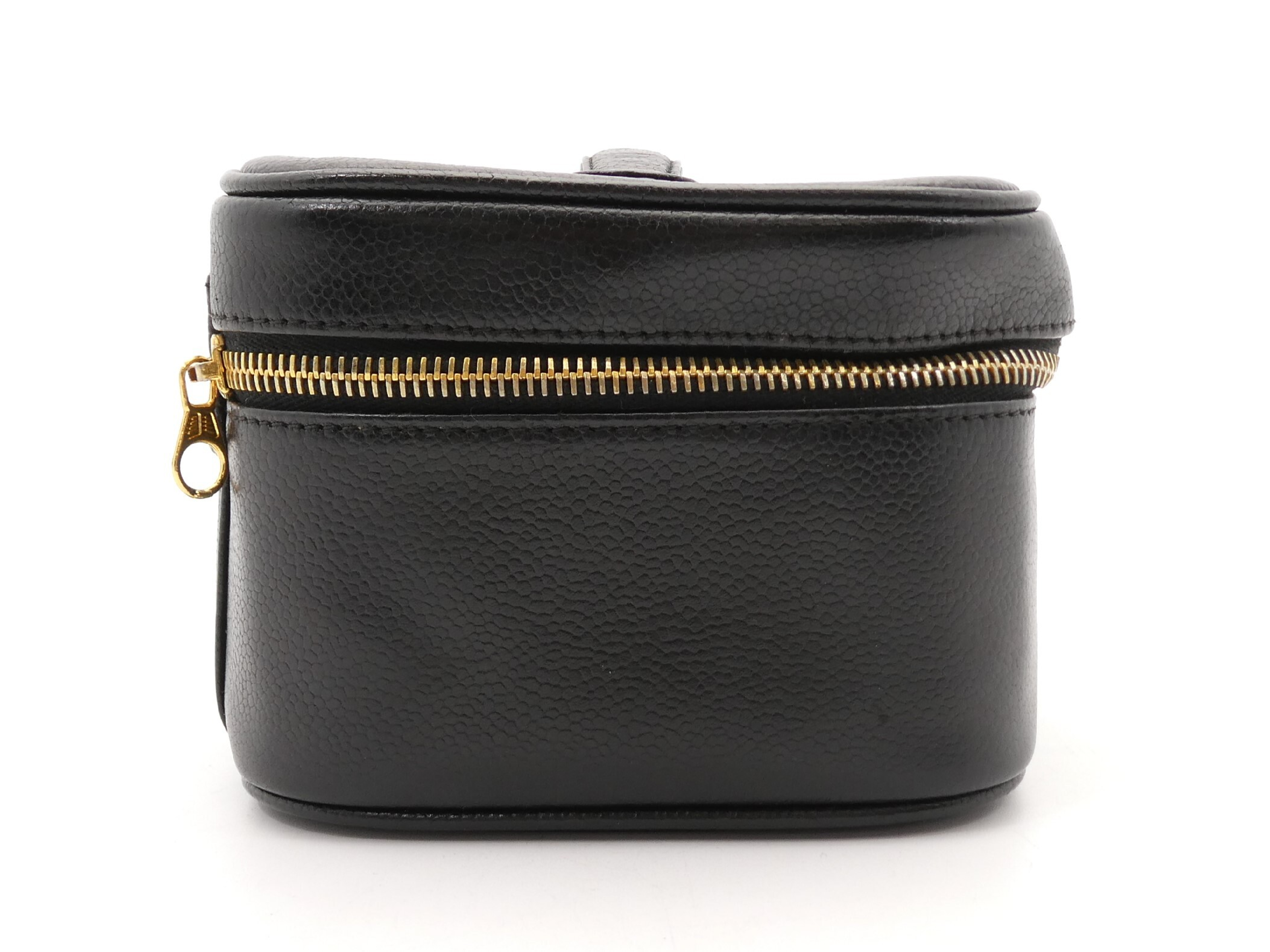 Caviar Skin Coco Mark Vanity Bag — view 4