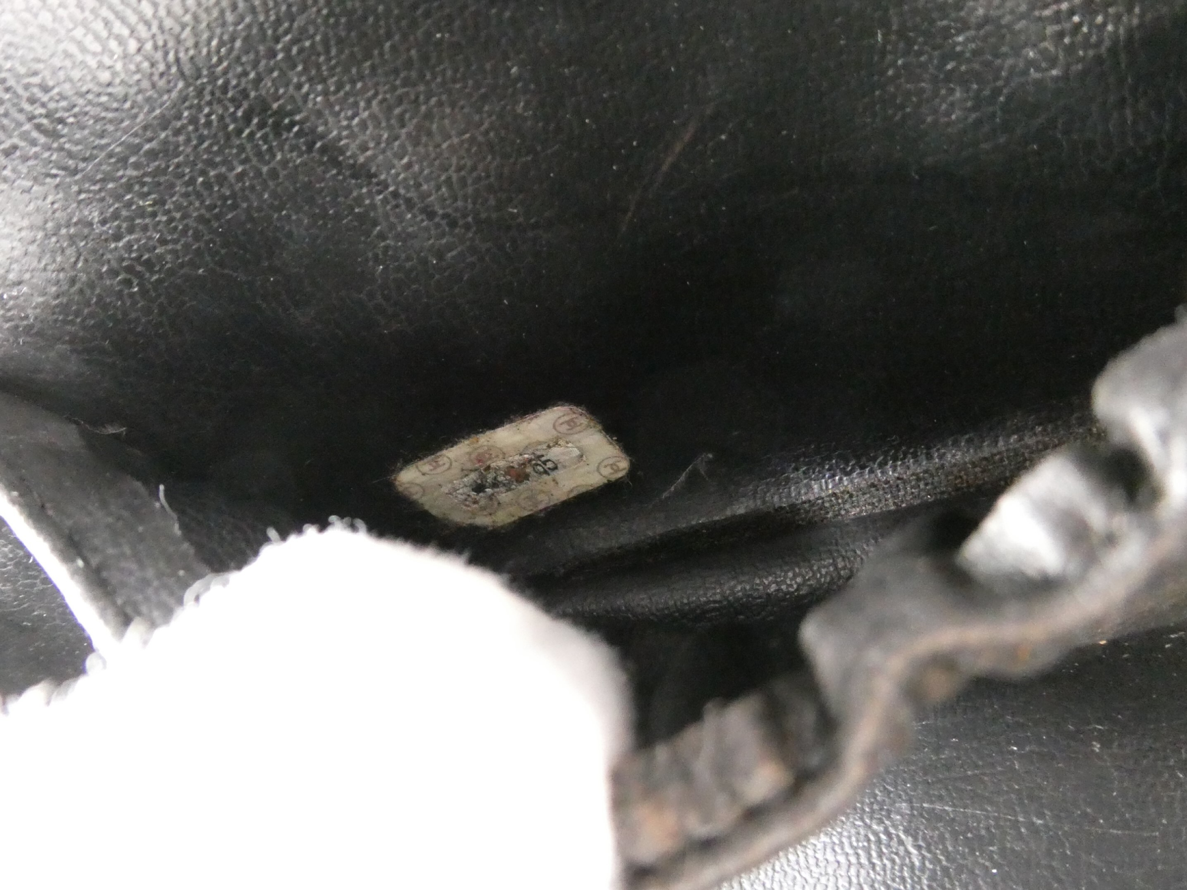 Caviar Skin Coco Mark Vanity Bag — view 9