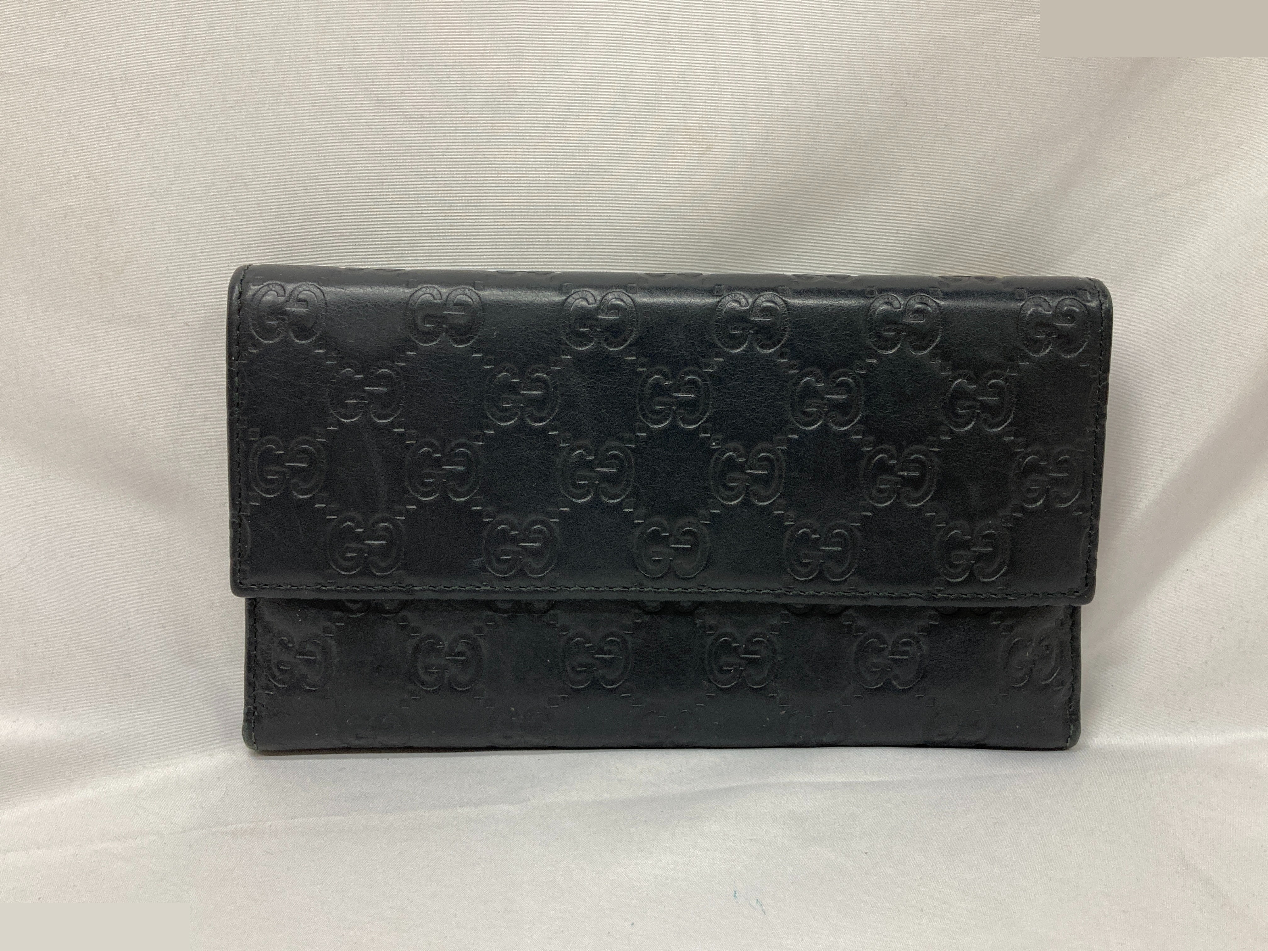 Guccissima tri-fold wallet