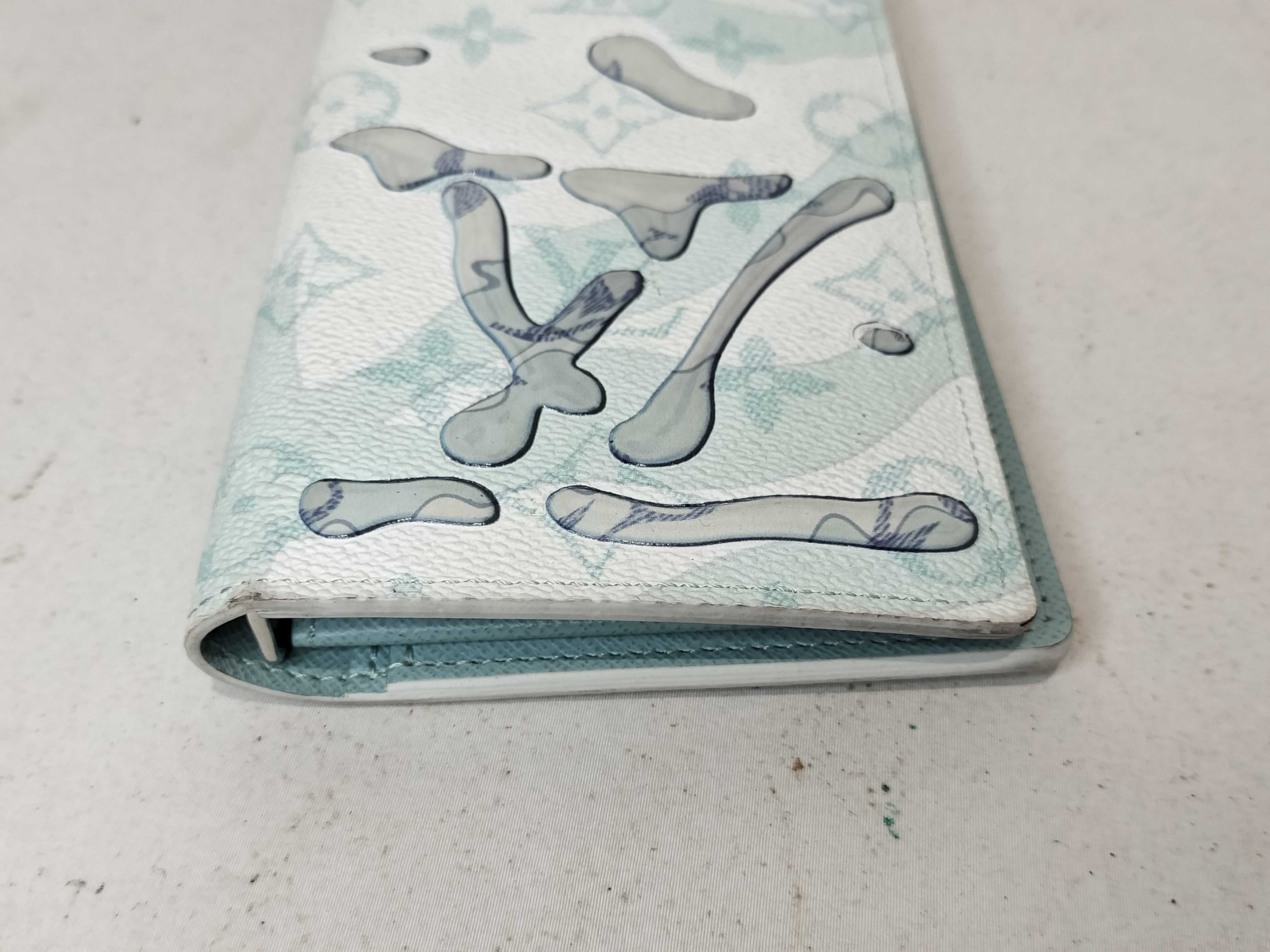 LV Wallet Portefeuille Brazza Aqua Garden M82306 Wallet — view 4