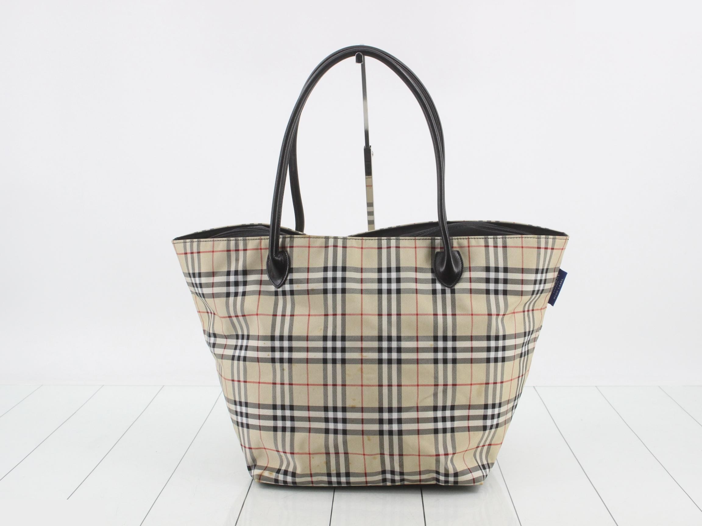 Blue Label Nova Check Tote Bag — view 2