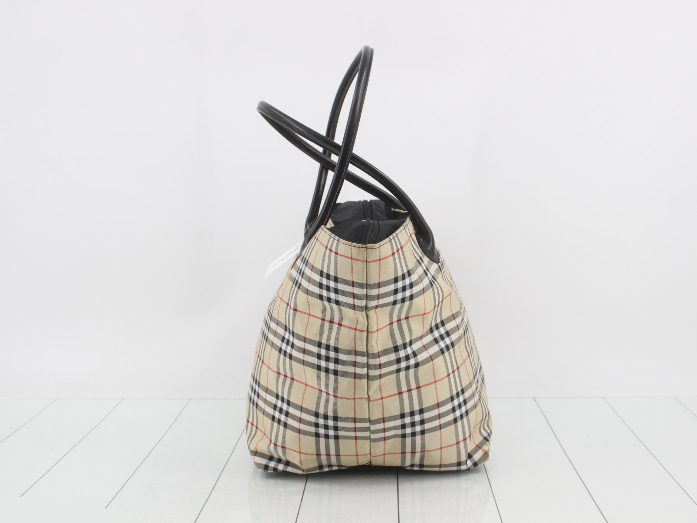 Blue Label Nova Check Tote Bag — view 3